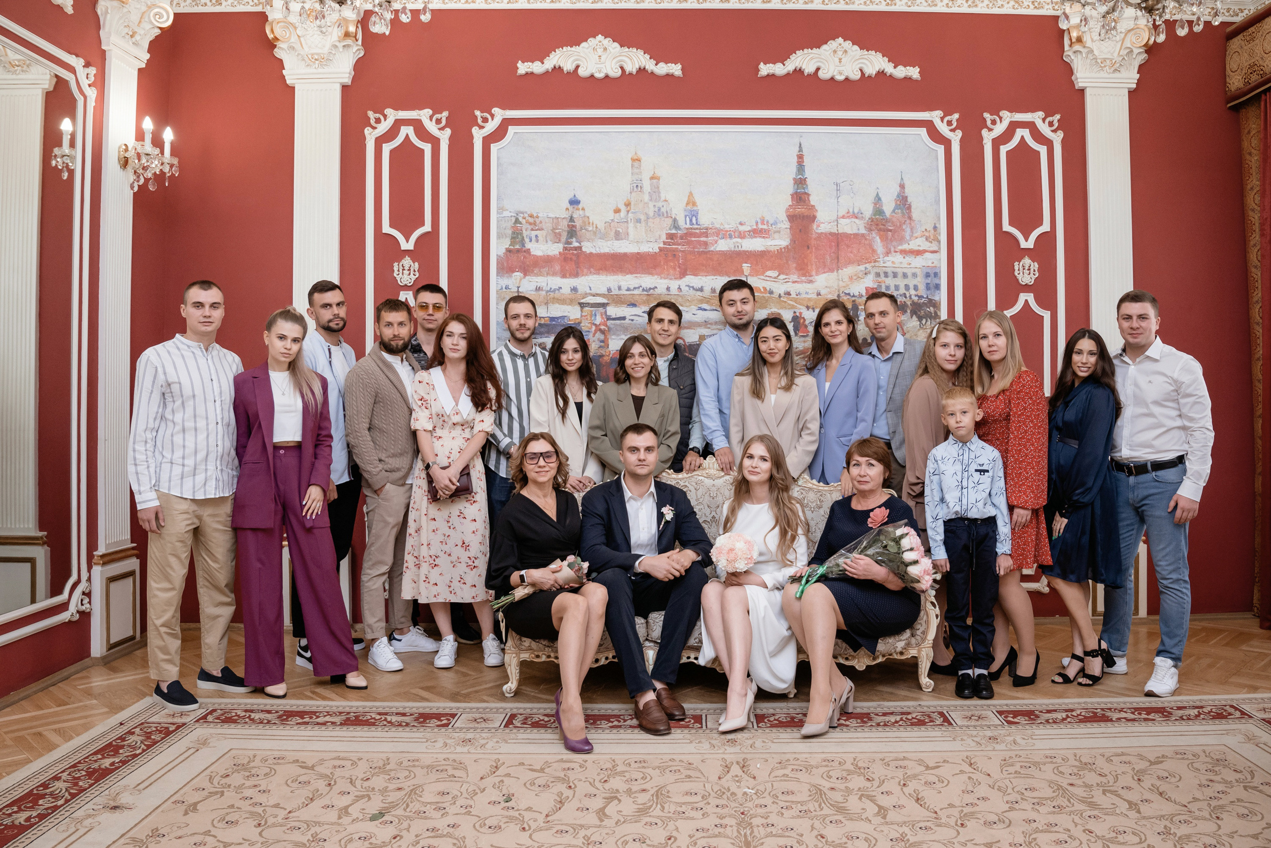 Свадьба в Дворце бракосочетания № 1. Свадебный и семейный фотограф в Москве Светлана Зоткина