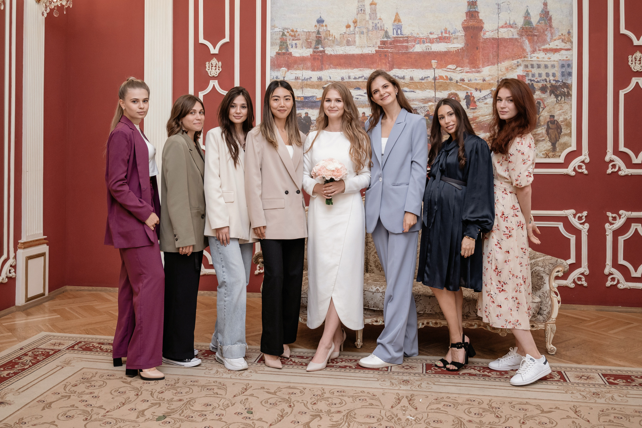 Свадьба в Дворце бракосочетания № 1. Свадебный и семейный фотограф в Москве Светлана Зоткина