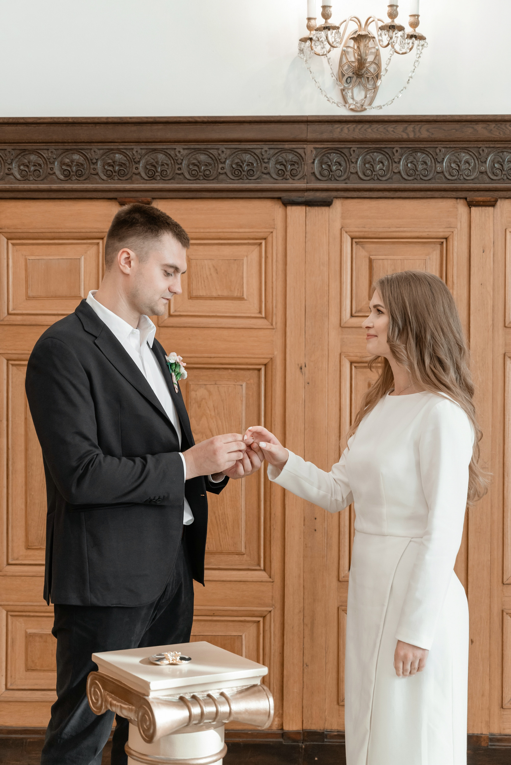 Свадьба в Дворце бракосочетания № 1. Свадебный и семейный фотограф в Москве Светлана Зоткина