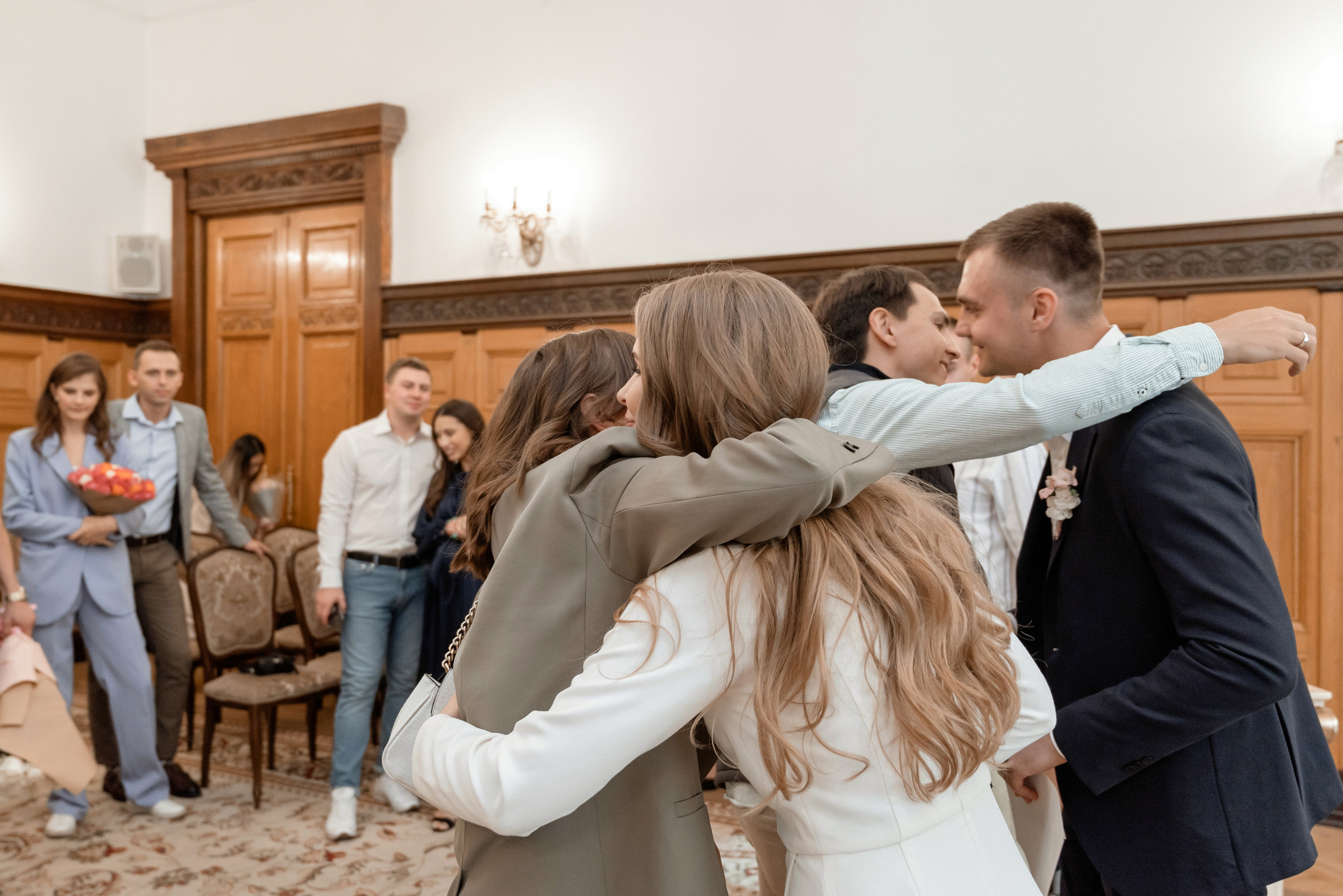 Свадьба в Дворце бракосочетания № 1. Свадебный и семейный фотограф в Москве Светлана Зоткина