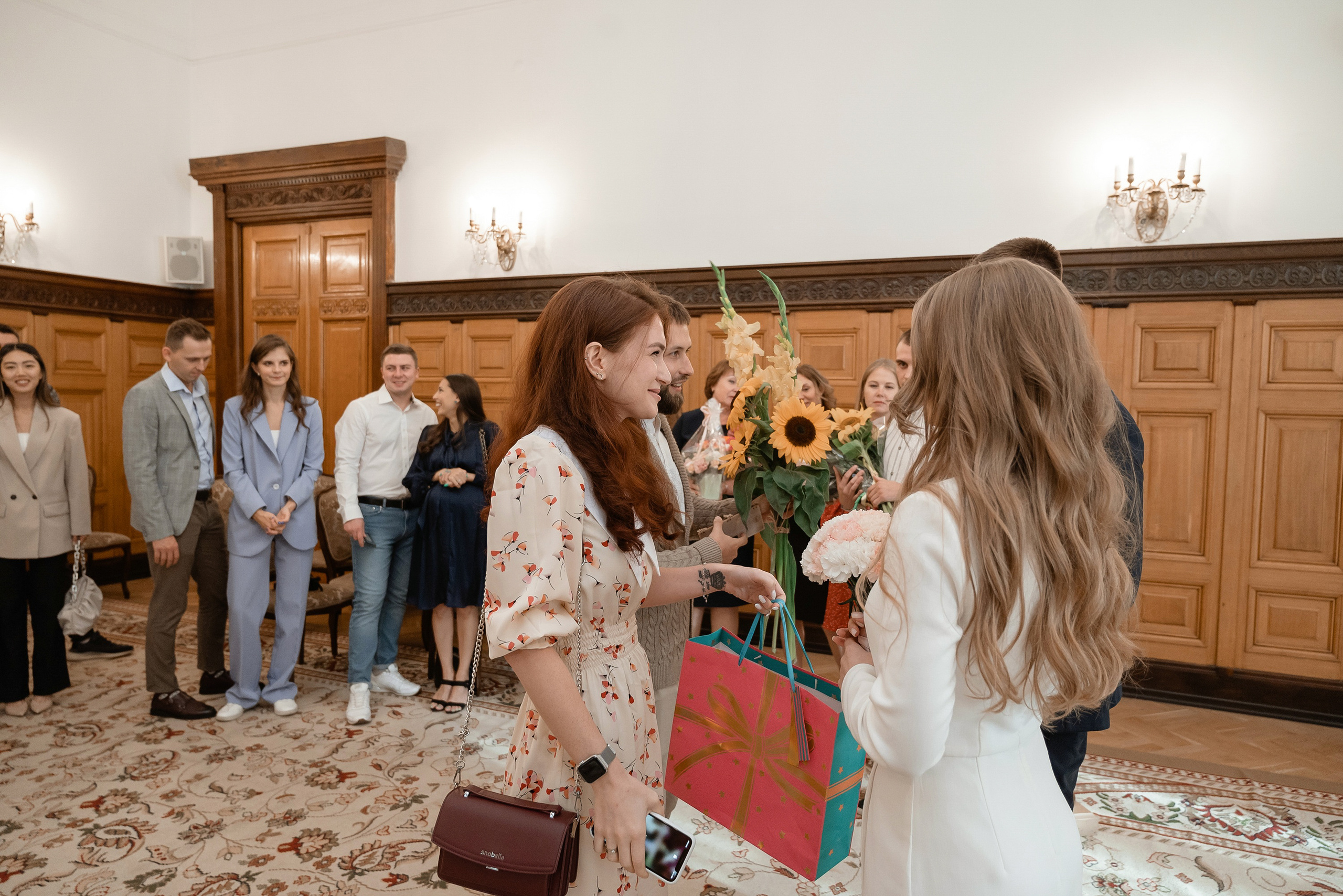 Свадьба в Дворце бракосочетания № 1. Свадебный и семейный фотограф в Москве Светлана Зоткина