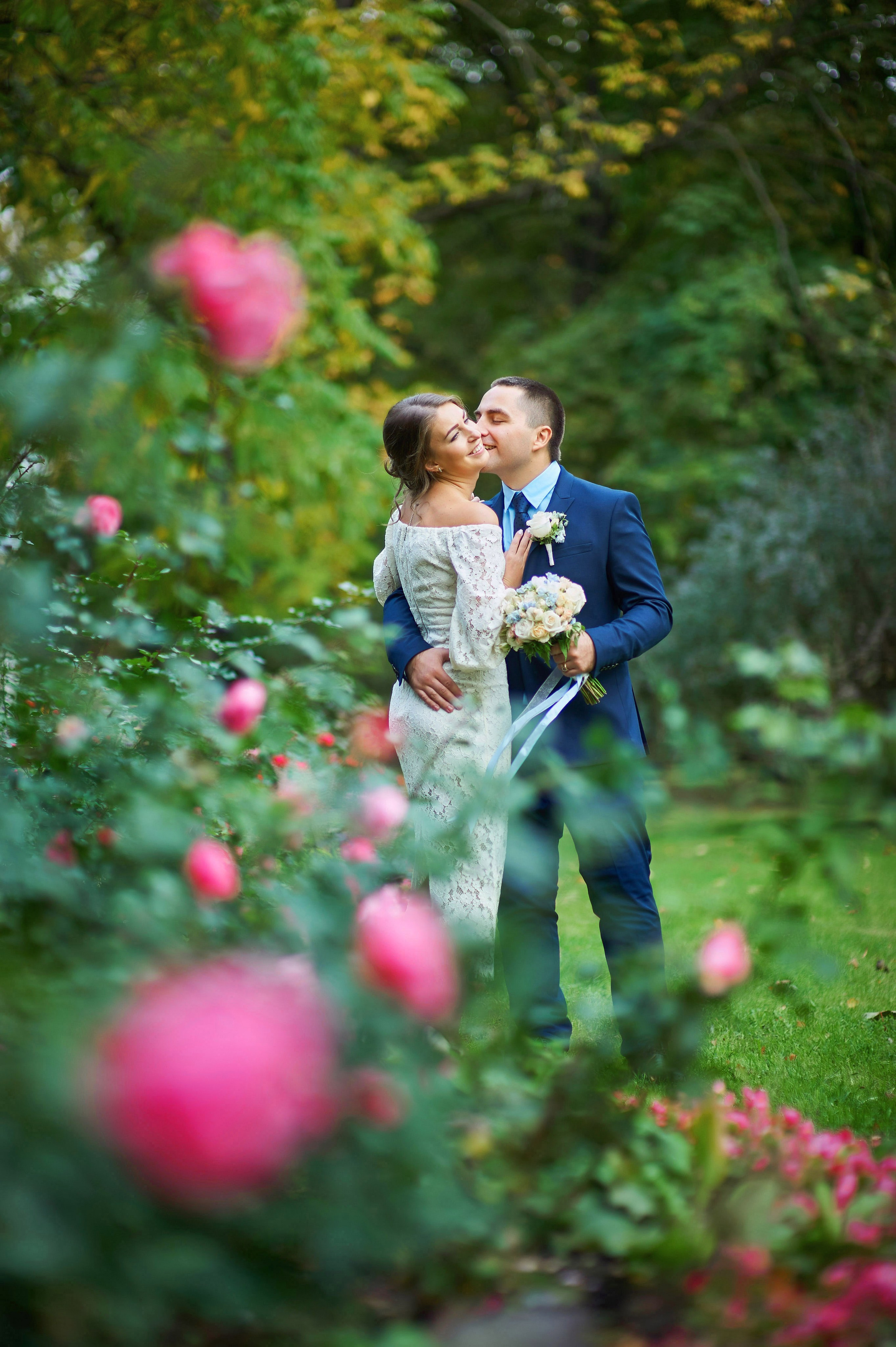 Свадебная фотосессия в студии. Портретный, семейный и свадебный фотограф в Санкт-Петербурге и в Пушкине Ширяев Денис