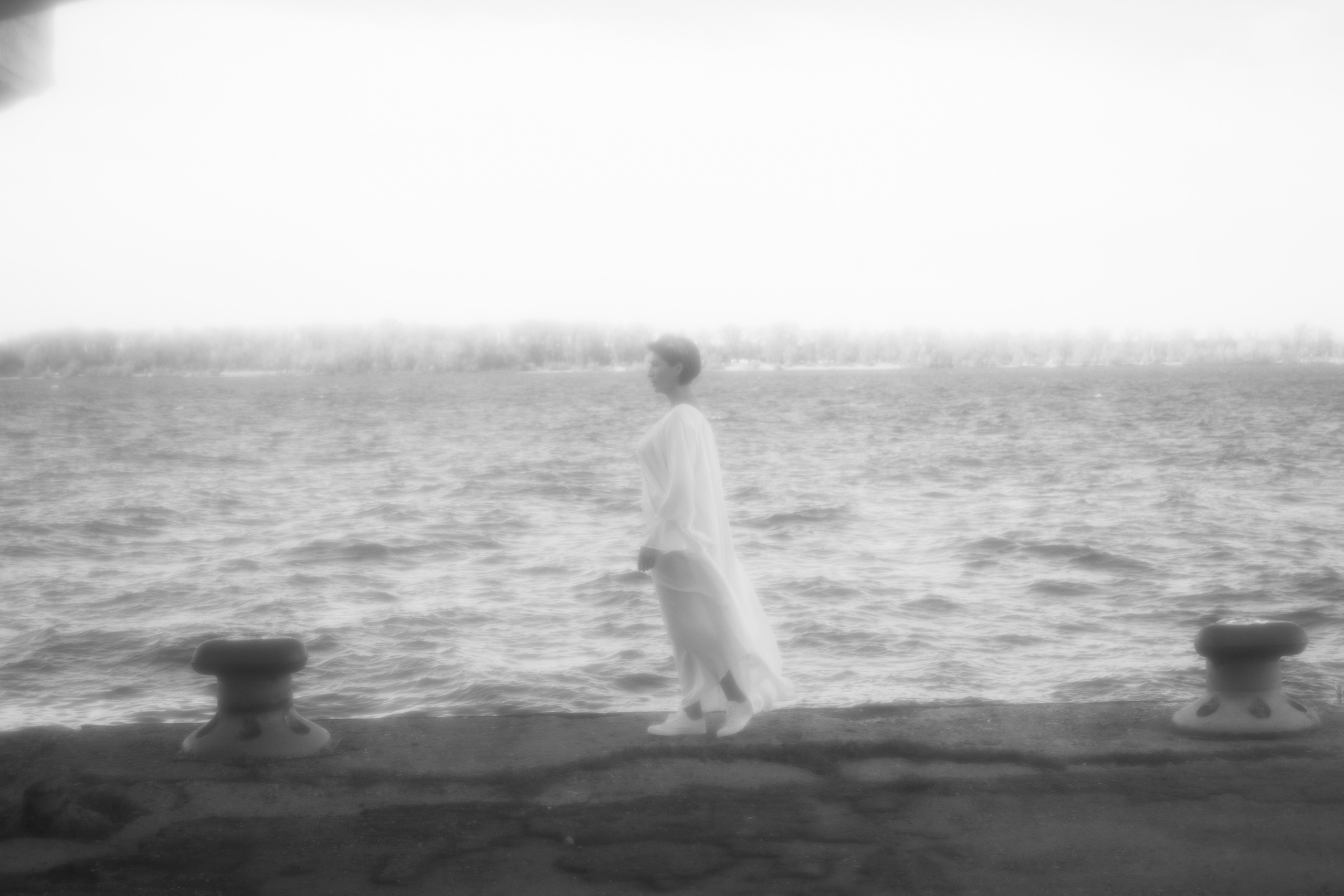 Женская фотосессия на набережной в Самаре