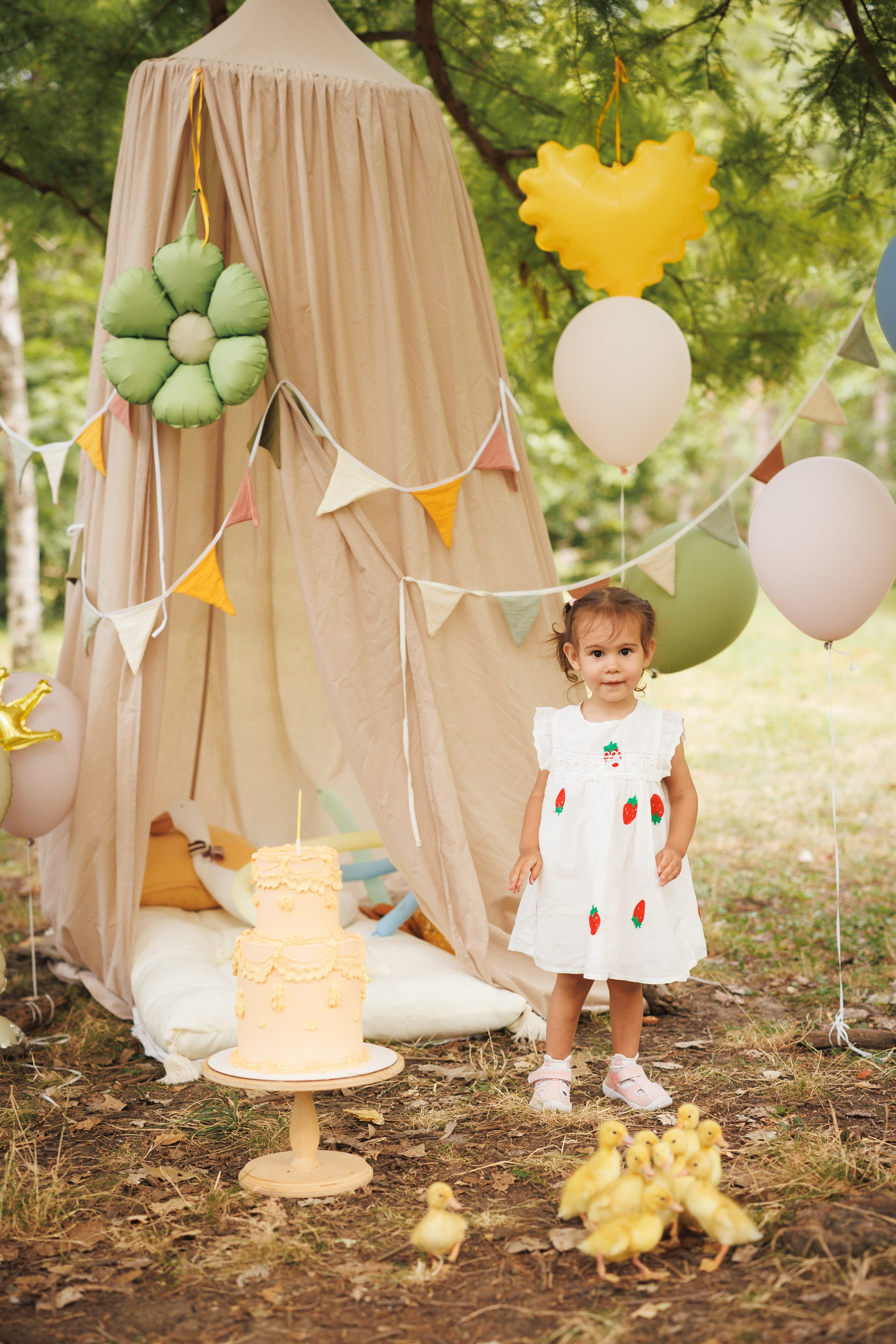 Детская, семейная фотосессия для именинников в парке, город Краснодар. Семейный и детский фотограф в Краснодаре Анна Трашкова
