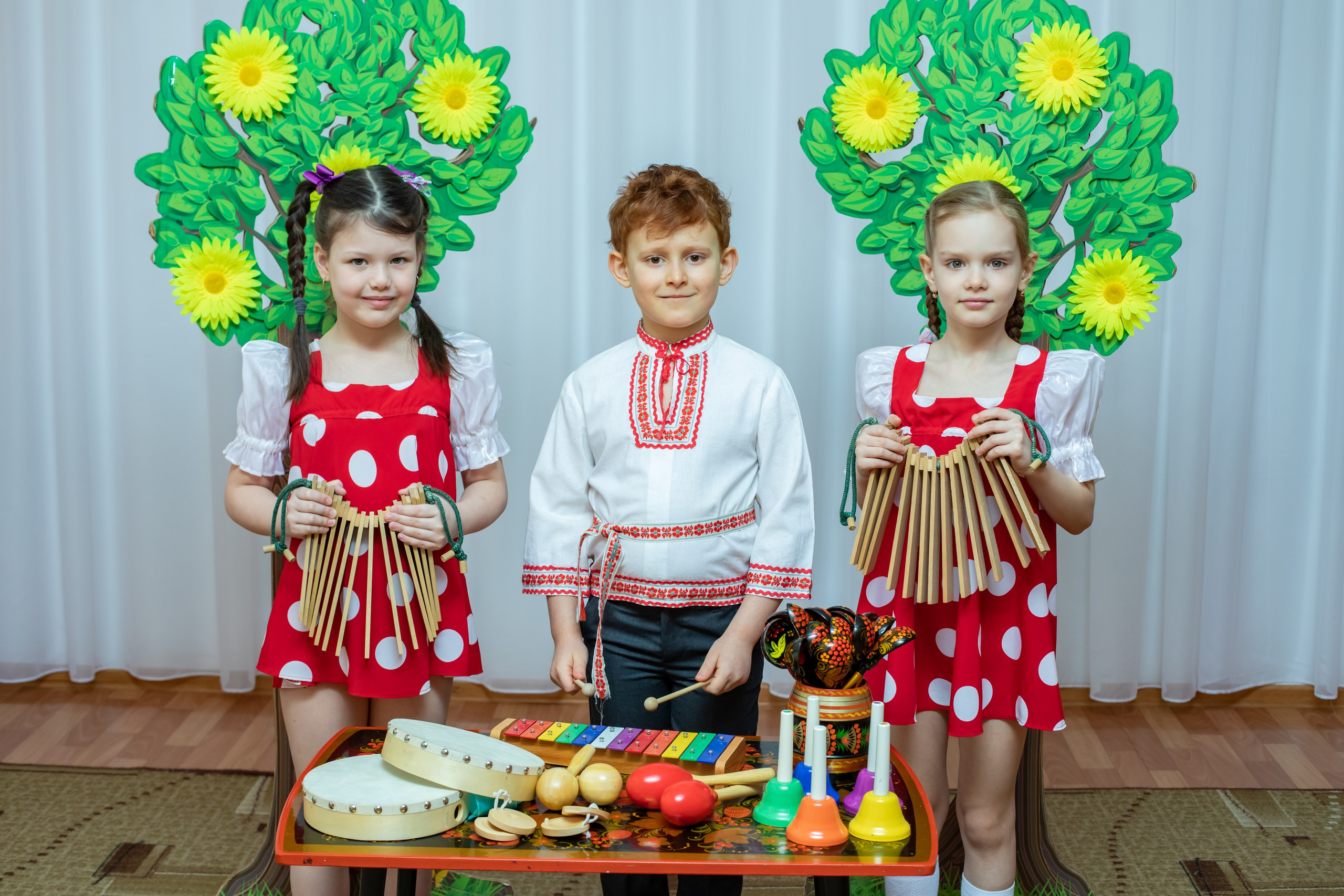 Съемка в детском саду. Выпускные фотокниги