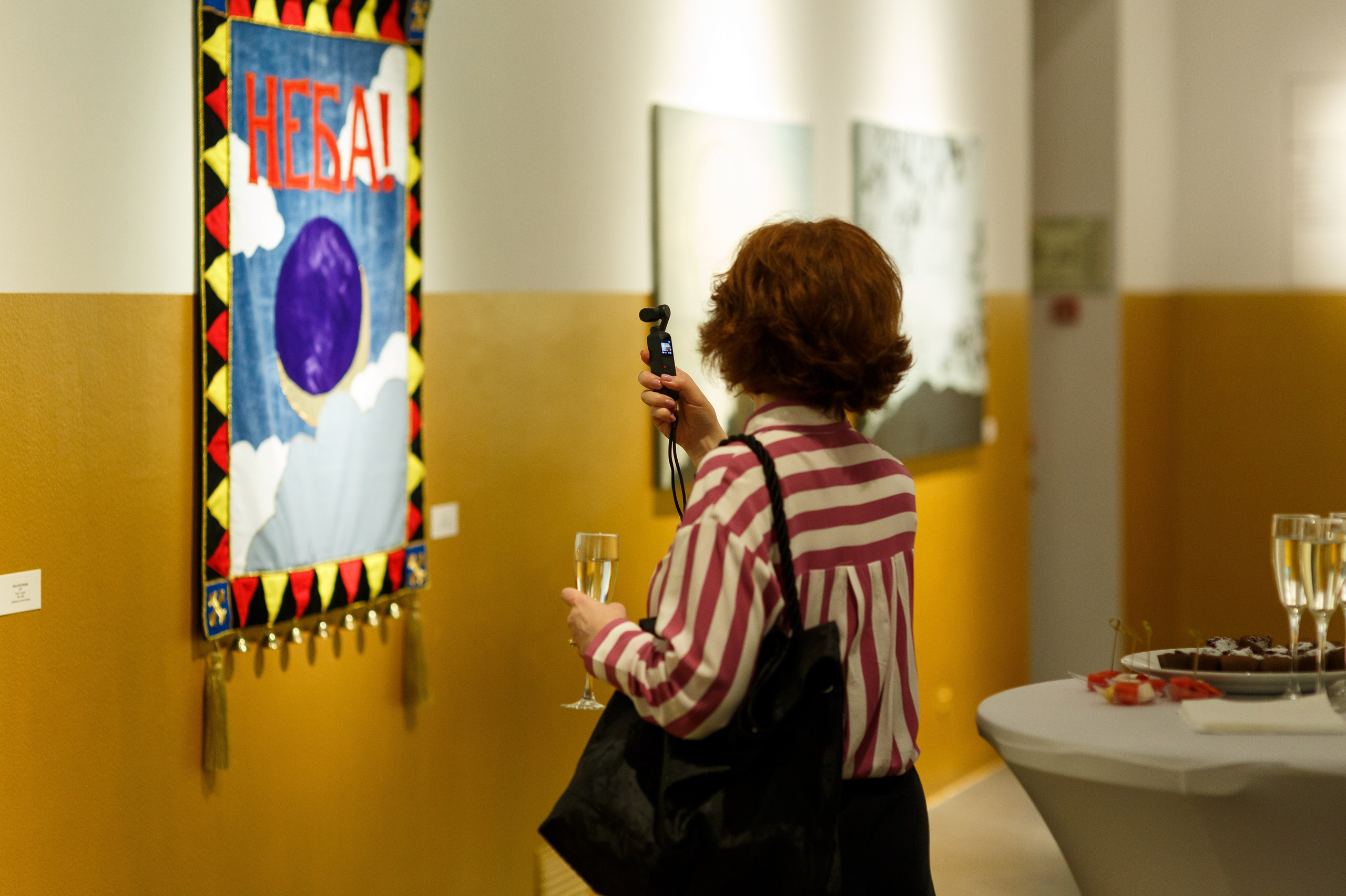 Открытите выставки Небесная География или разбор полетов Андрея Филиппова. Фотограф Иван Недорез