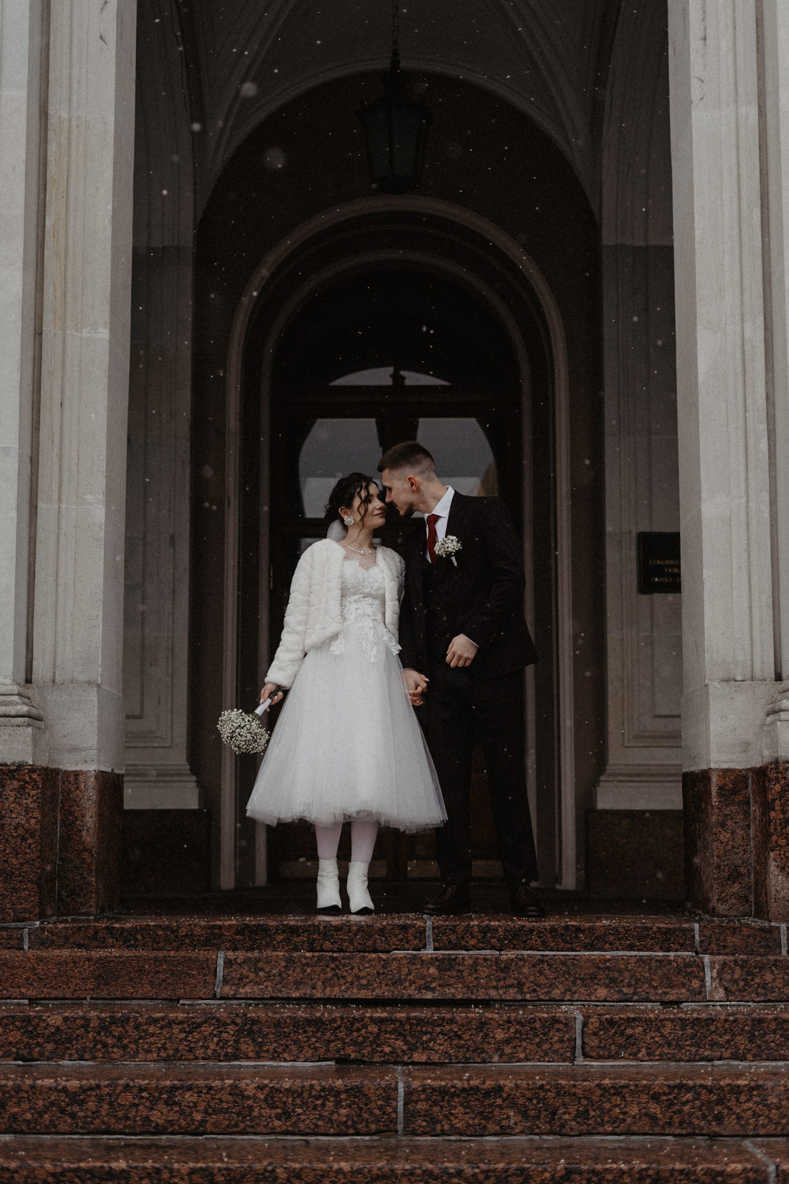 Ангелина & Антон | Пока идет снег. Контент фотограф в Санкт-Петербурге | Дина Альбур