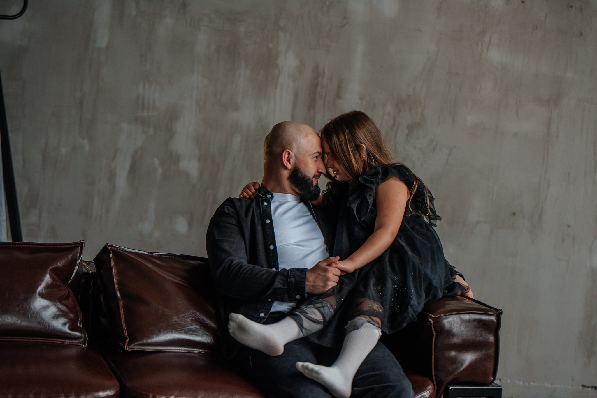 Яся и папа. Семейный и детский фотограф в Туле