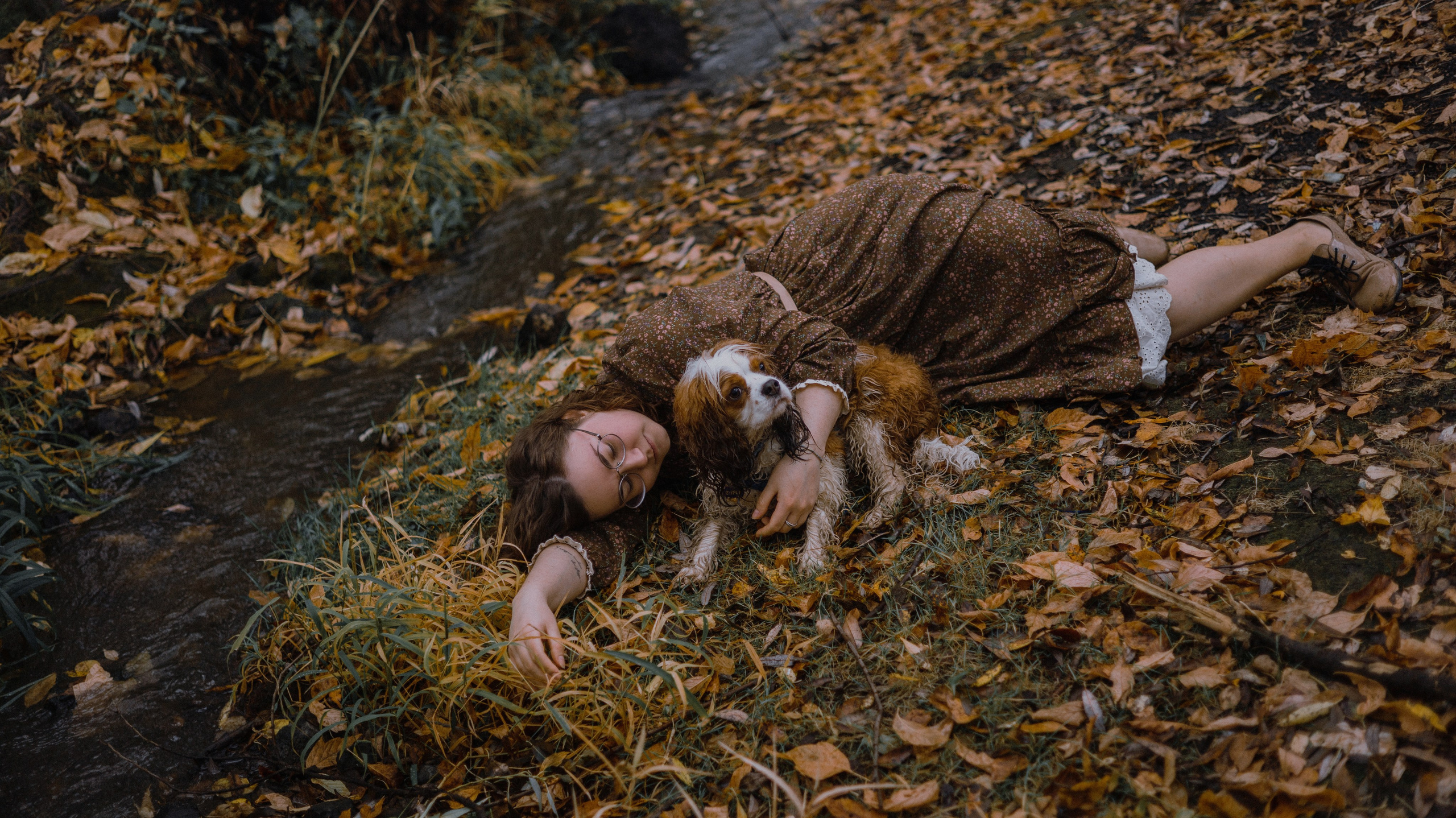 Маша и Дарси. Фотограф-анималист Богданова Полина