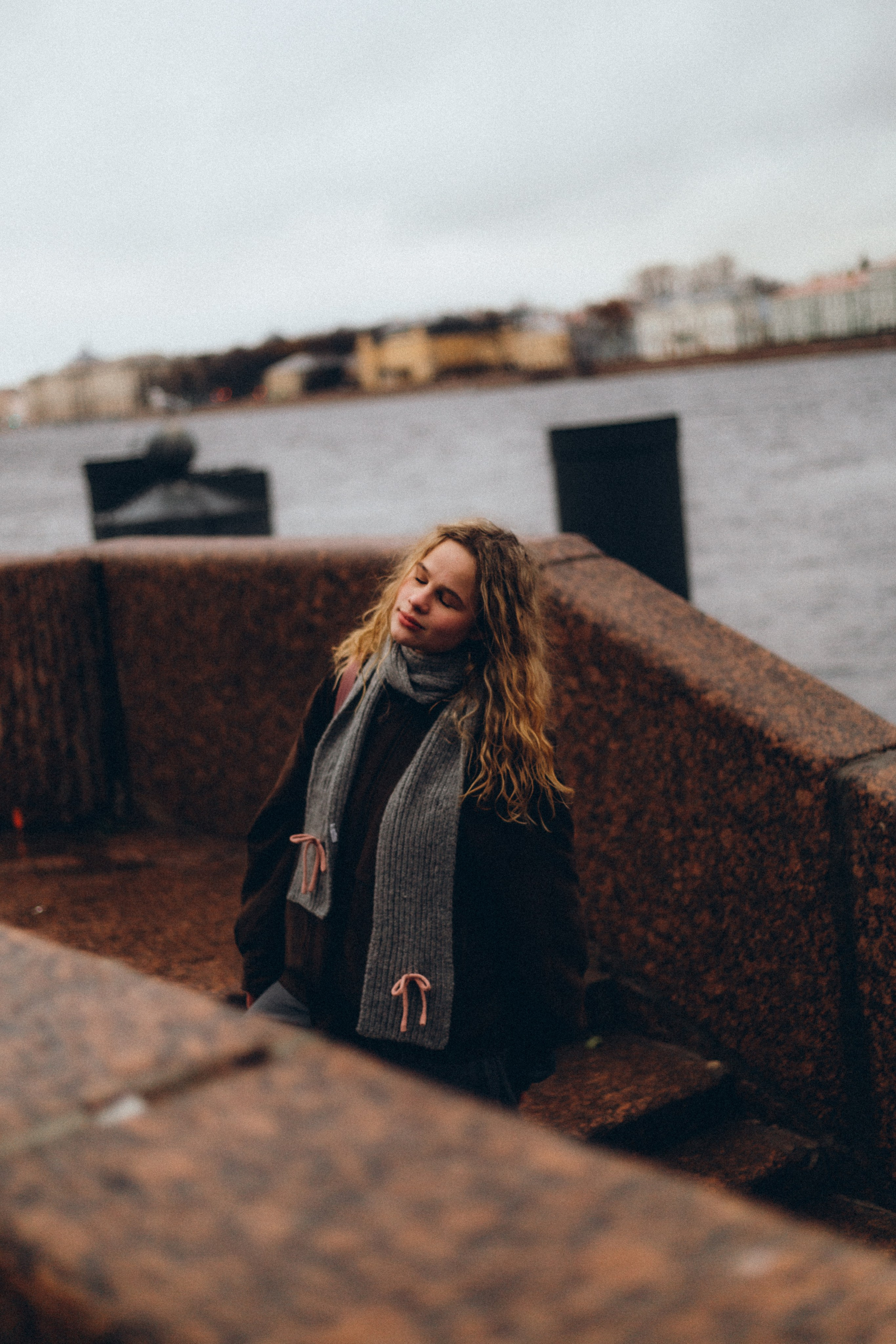 Лиза осенняя прогулка по Питеру. Фотограф Санкт-Петербург Князева Елизавета