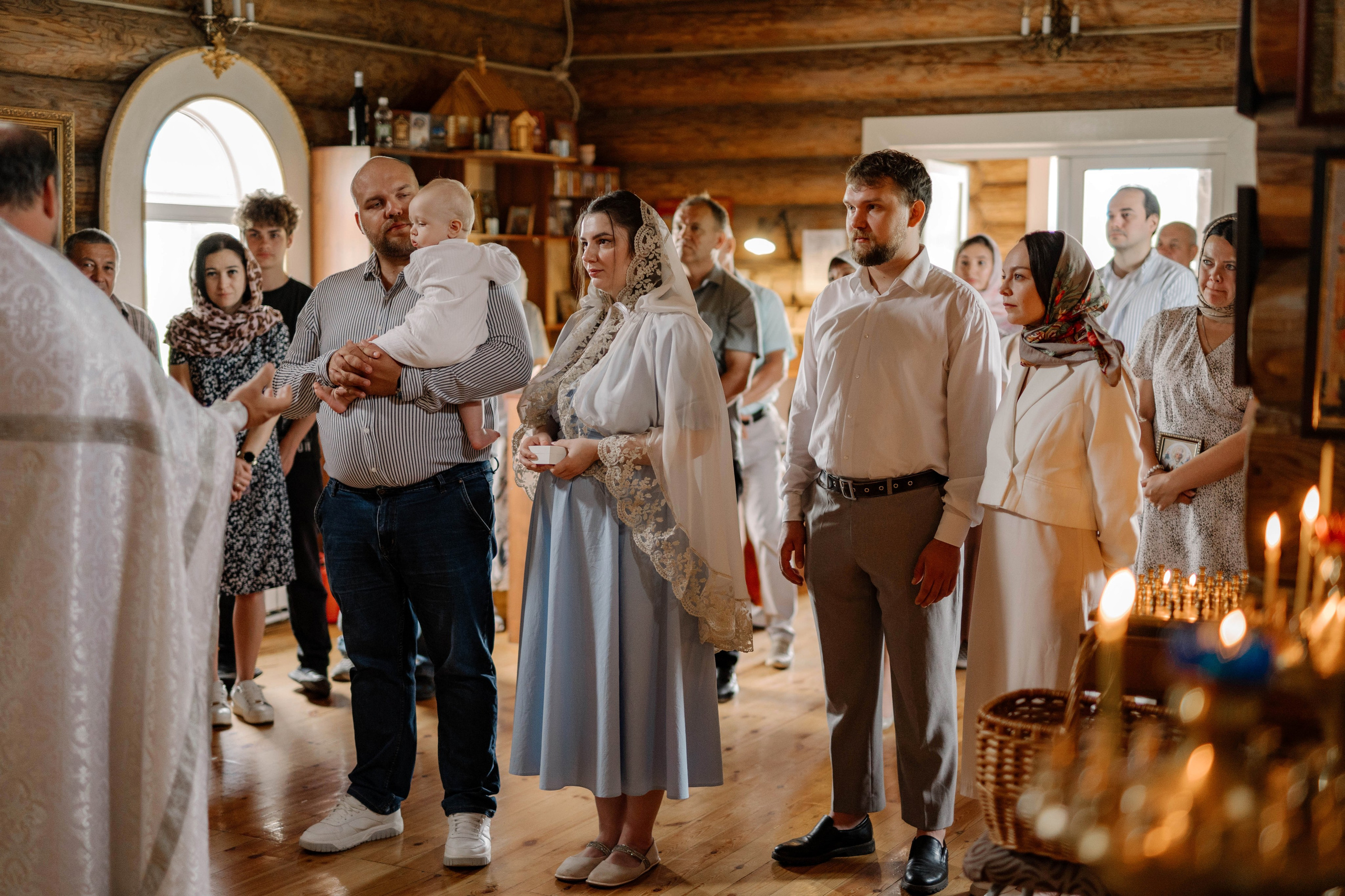 Крещение Ромы. Свадебный и семейный фотограф в Калуге Анна Киреева