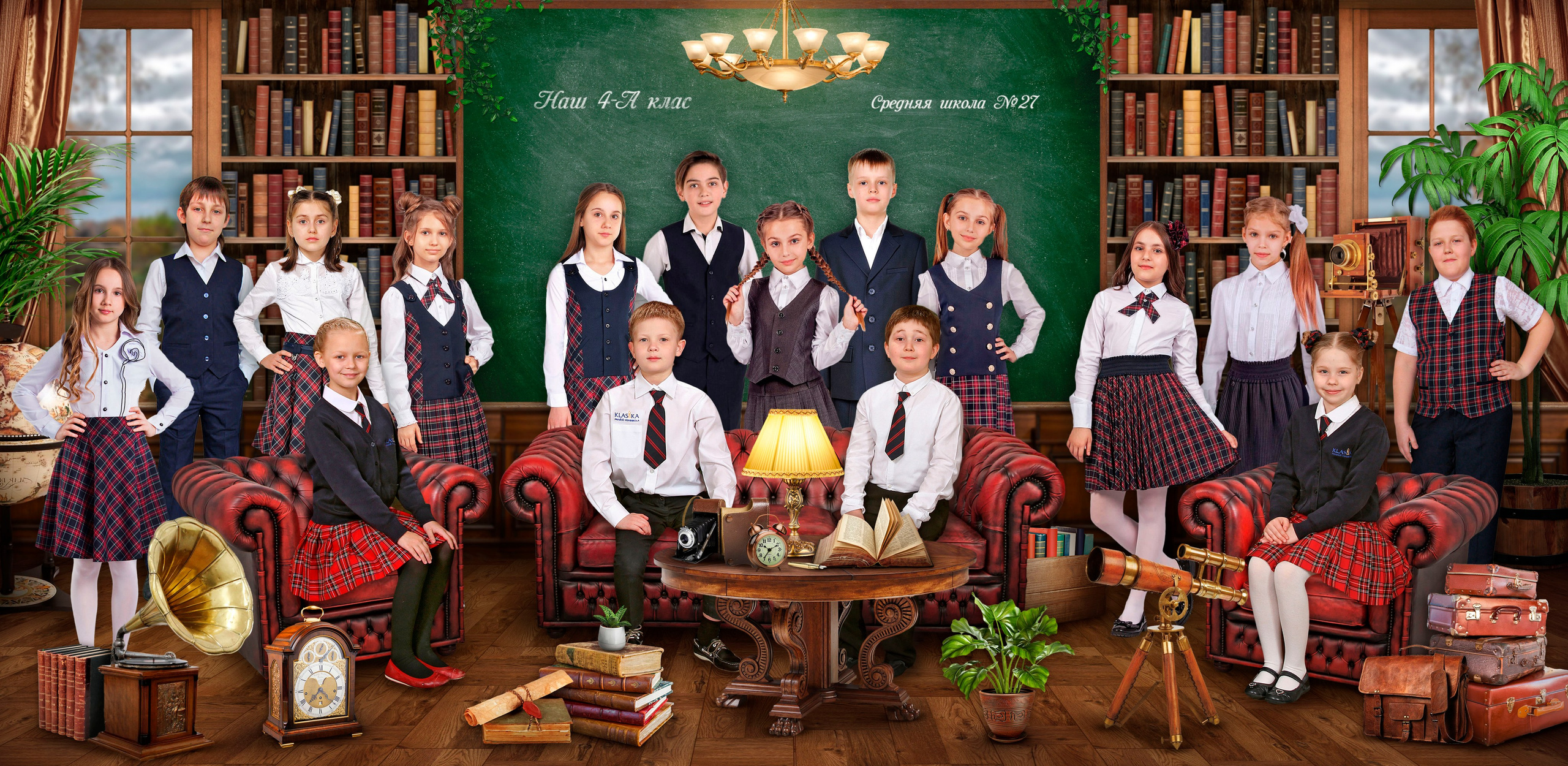 Трюмо «Старинная библиотека». Михаил Соколов Выпускные альбомы для детских садов и школ в г. Пермь