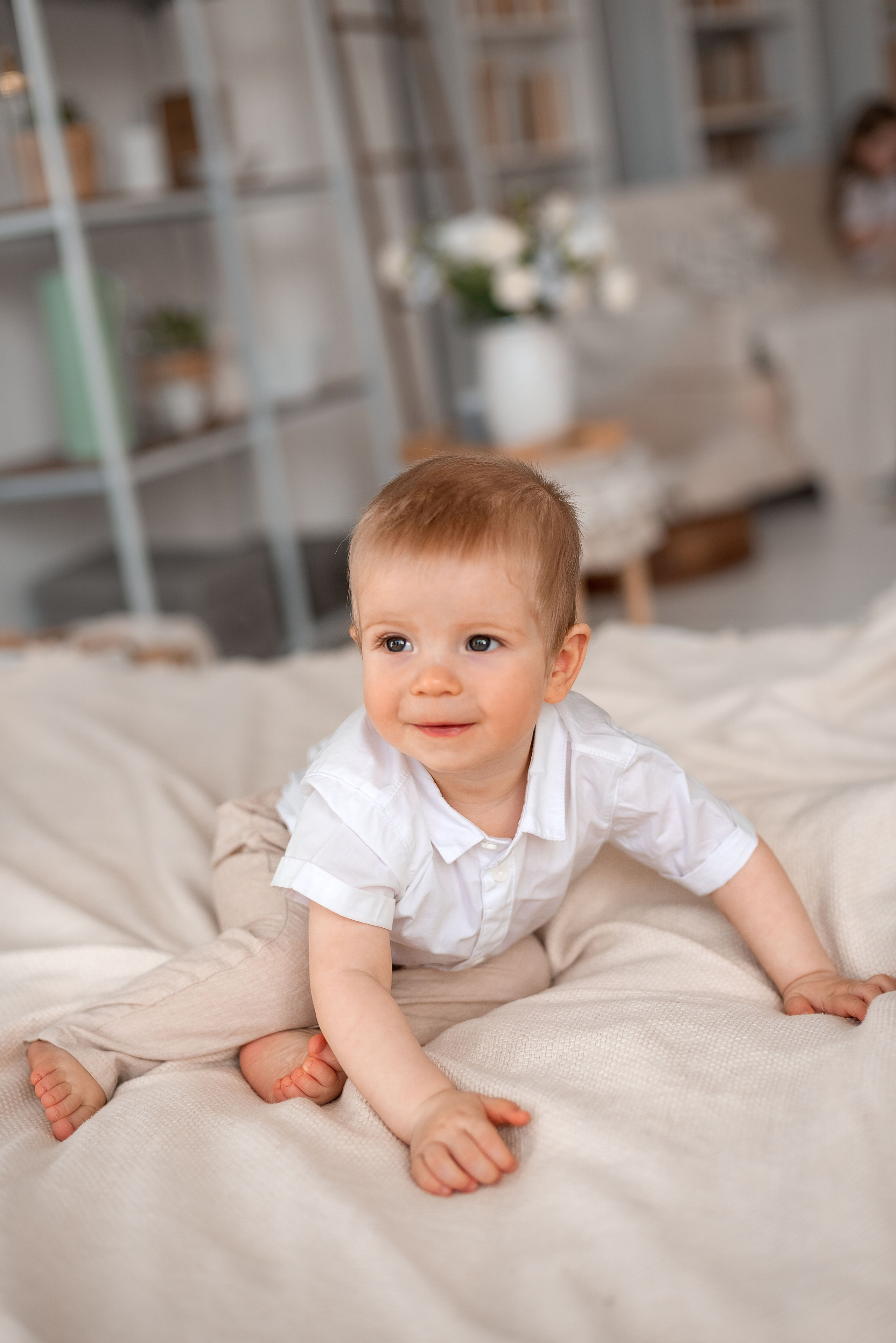 Даша и семья. Фотограф Юлия Кондратьева