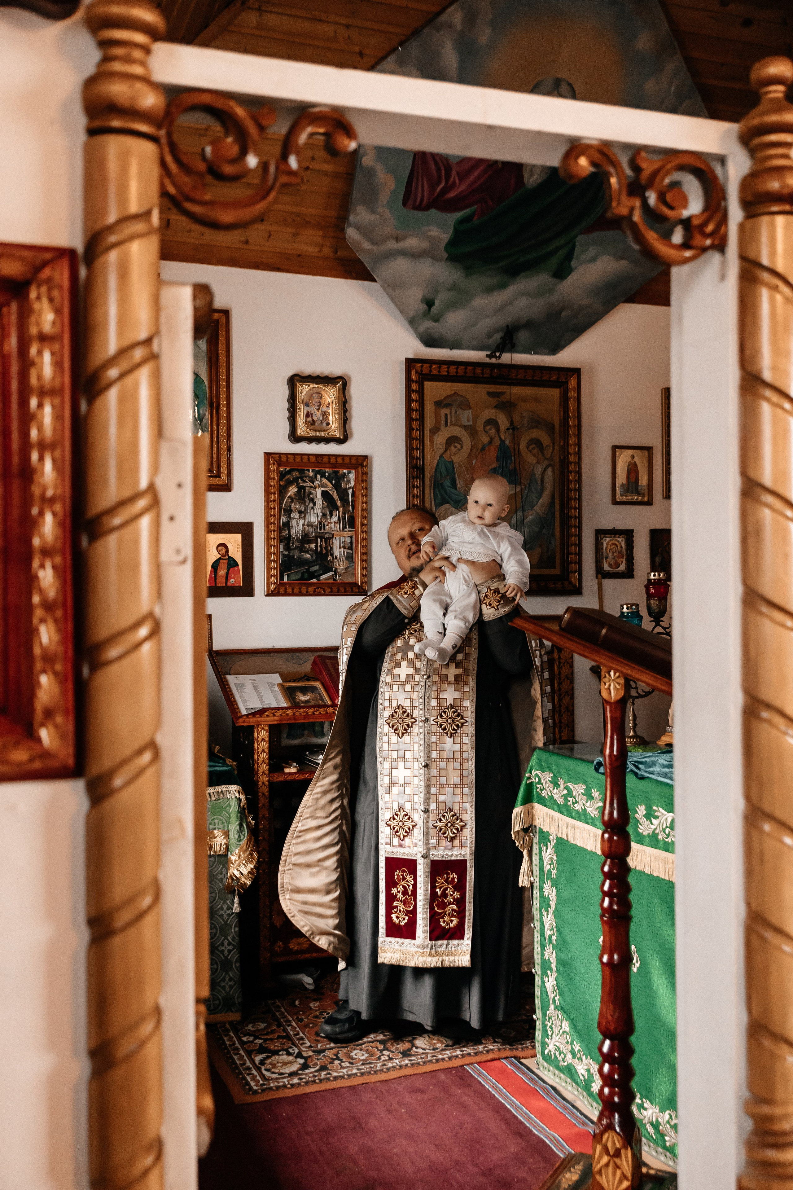 Крещение Леши. Семейный фотограф Минск Усова Ольга