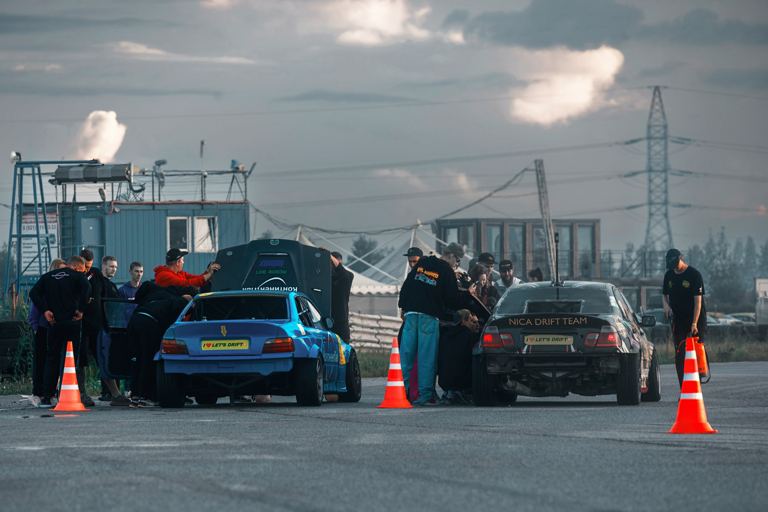 Фотосъемка соревнований по дрифту в Санкт-Петербурге | Спортивный репортаж