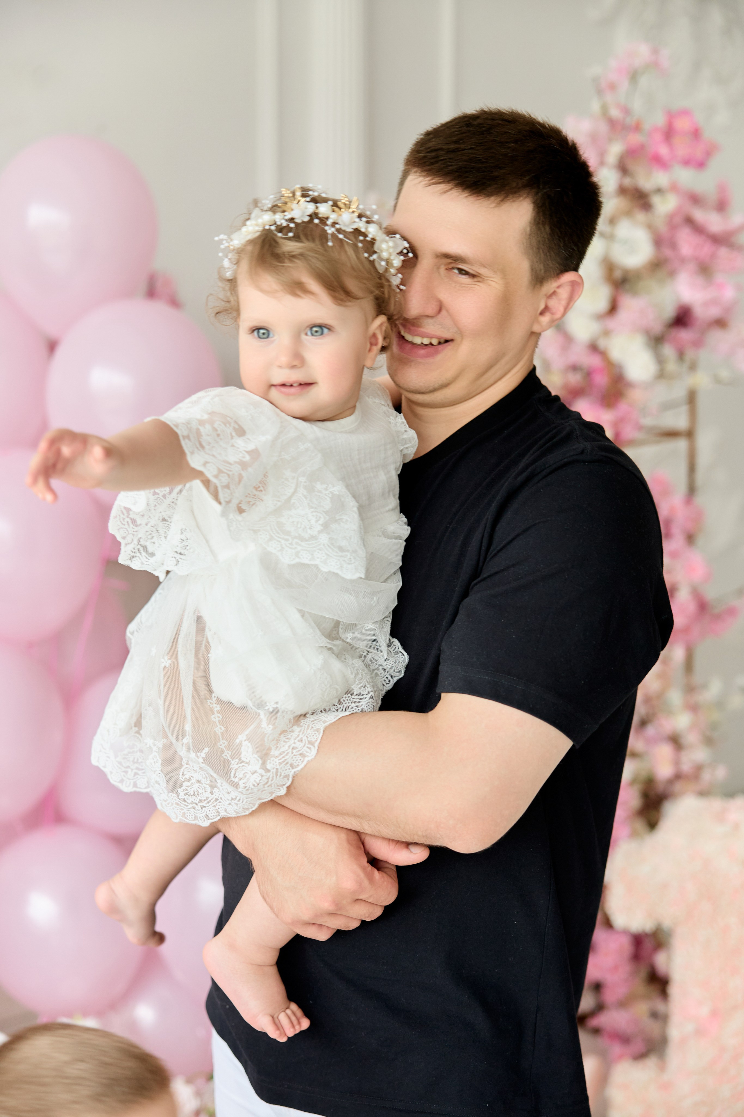 Евочка и родители 1 годик. Kharchenkotatianaweddingphoto