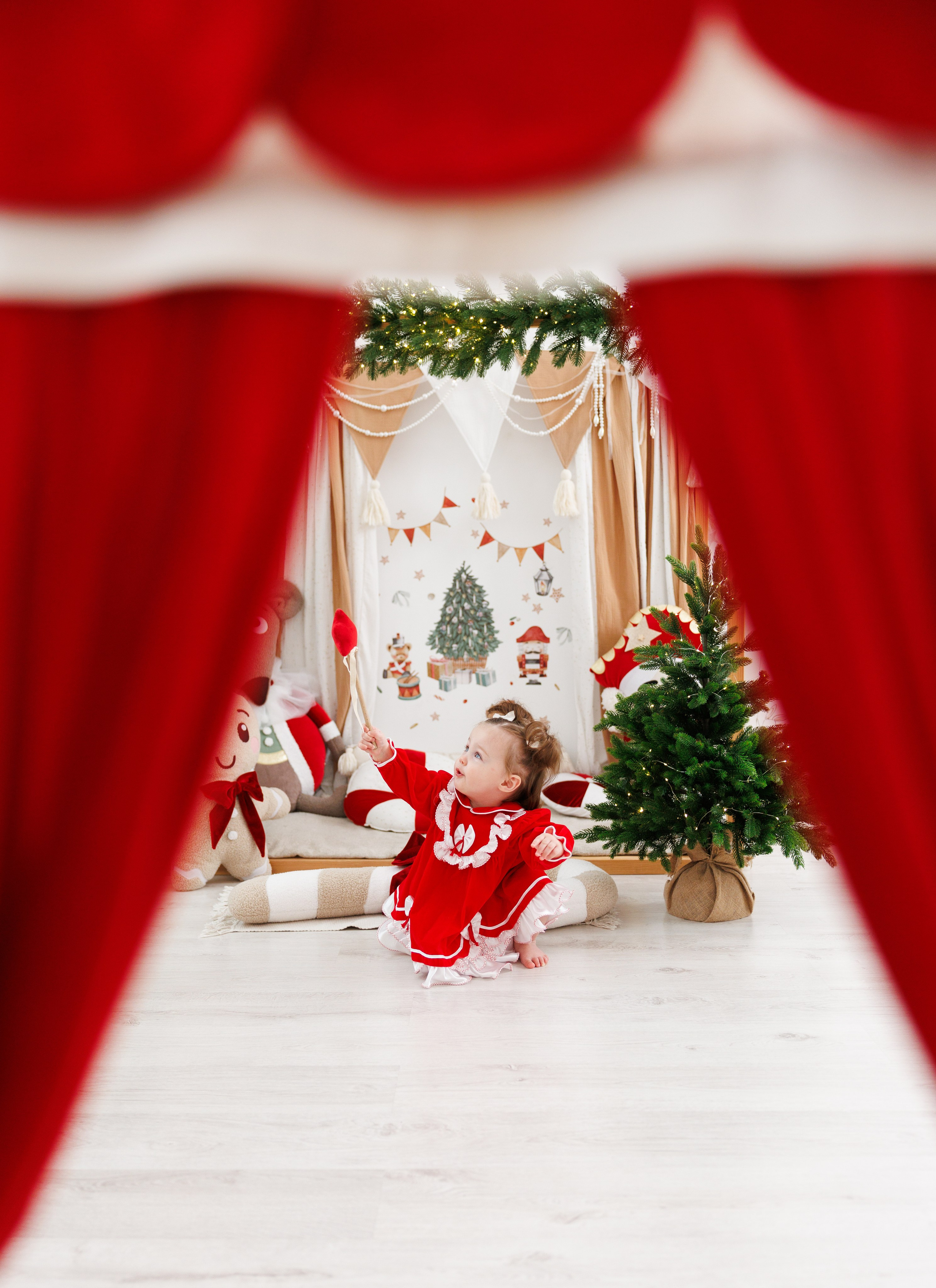 Мия 1 годик и Новый год SWEET HOME KIDS. Kharchenkotatianaweddingphoto