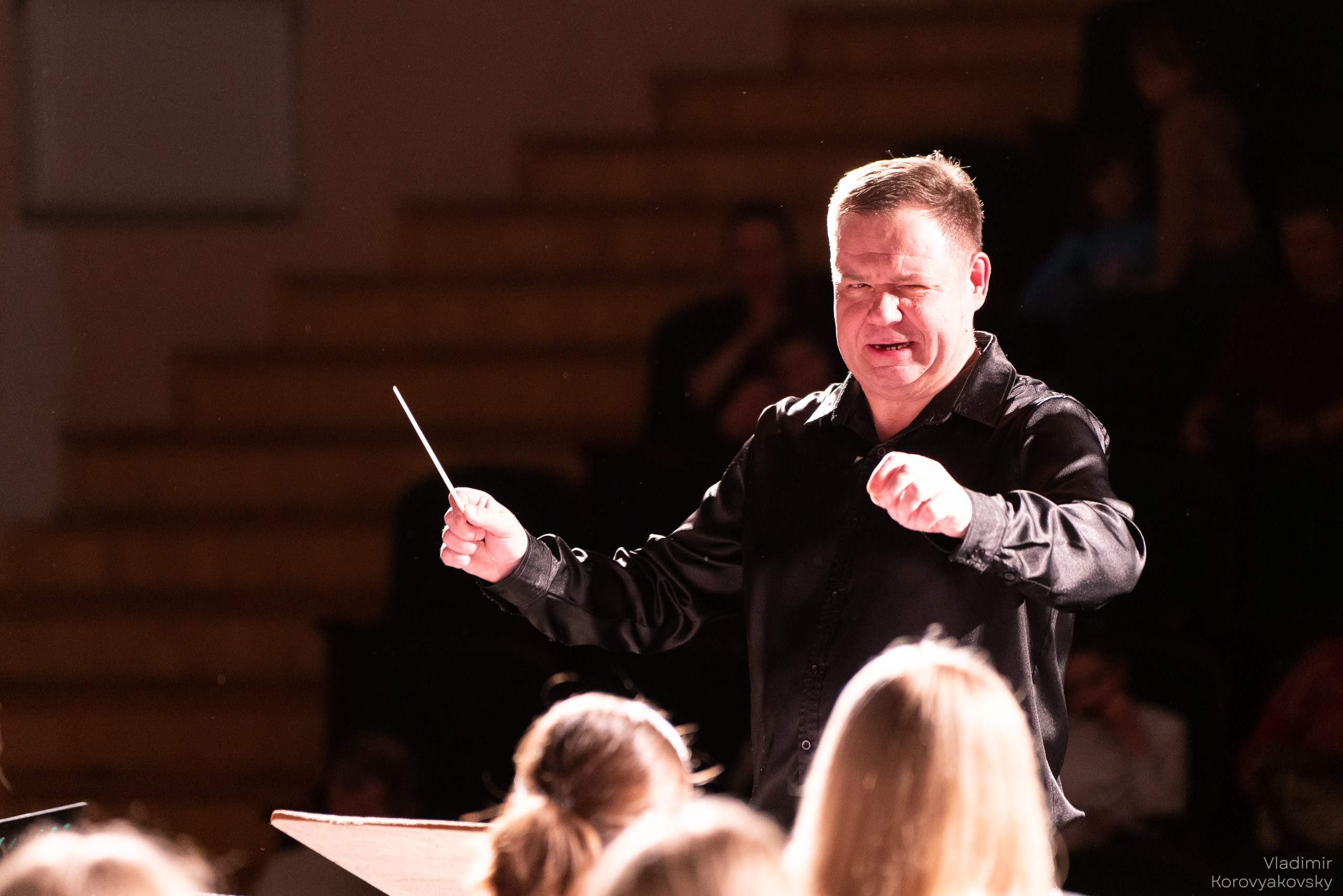 Концерт Духового оркестра ЦГИ ко Дню защитника Отечества. Фотограф Владимир Коровяковский