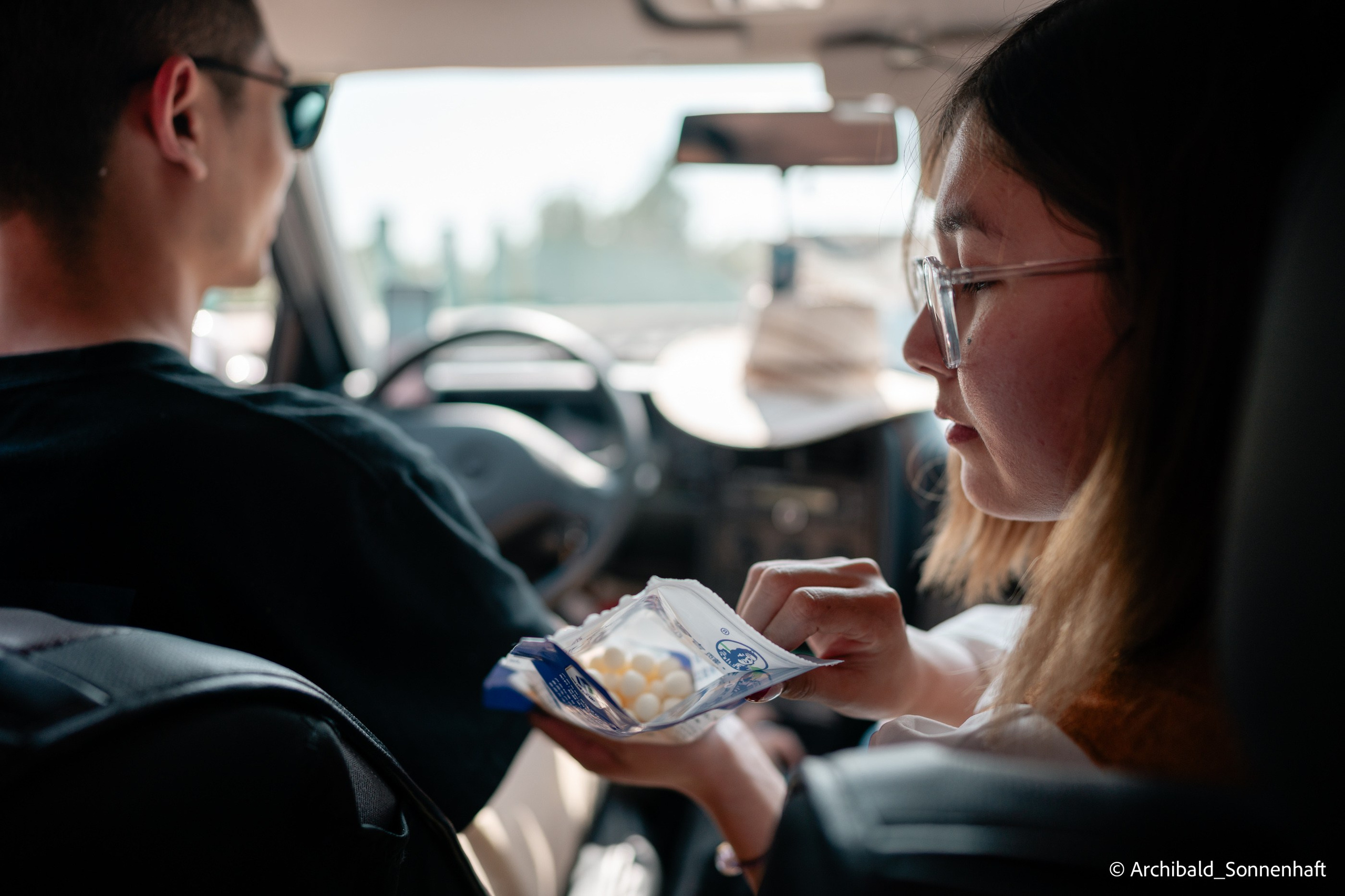 Auto-trip to Datong, Camp. Photographer in Guangzhou, China. Archibald Sonnenhaft