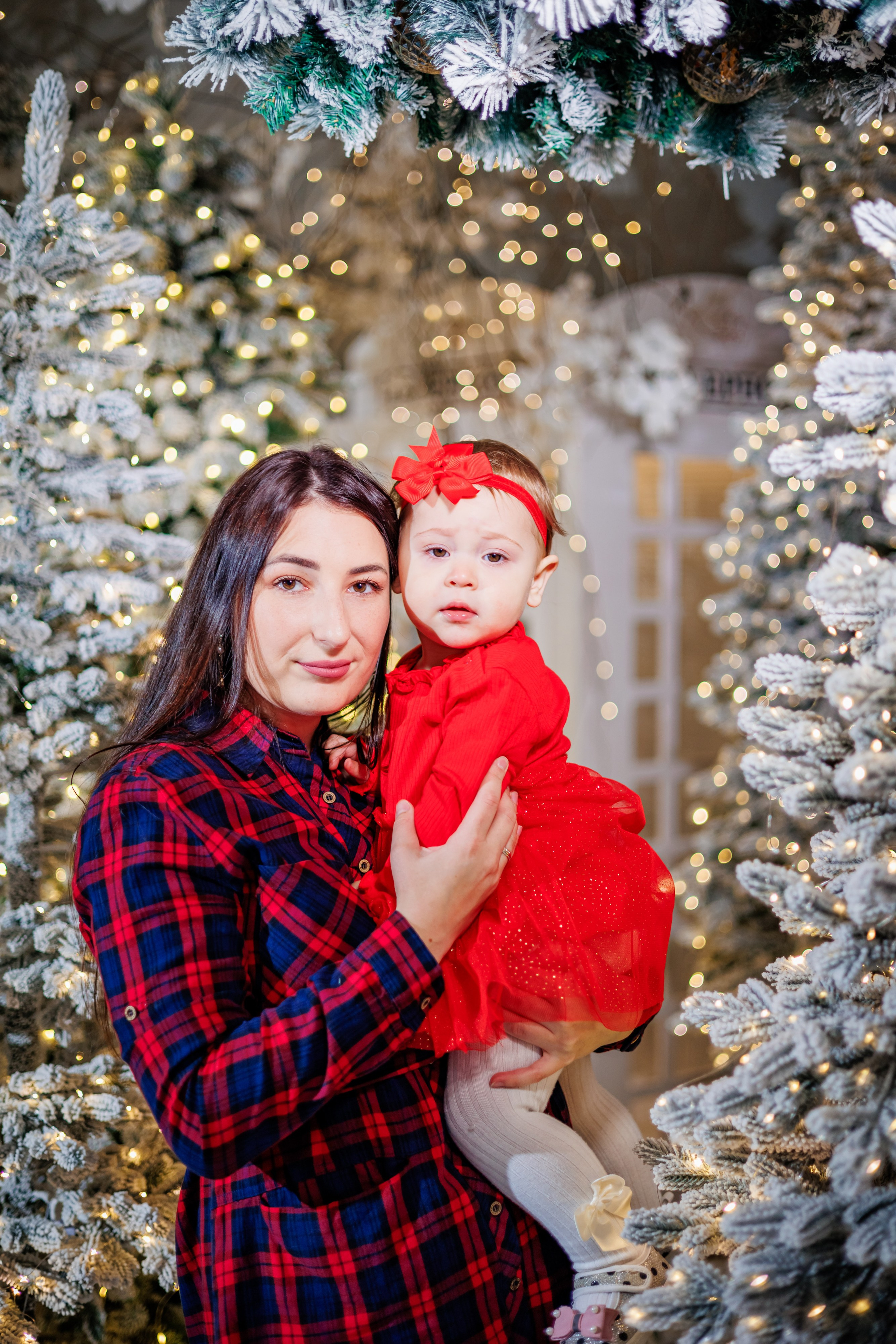 Юля с семьей Новый год 25. Свадебный и семейный фотограф в Армавире