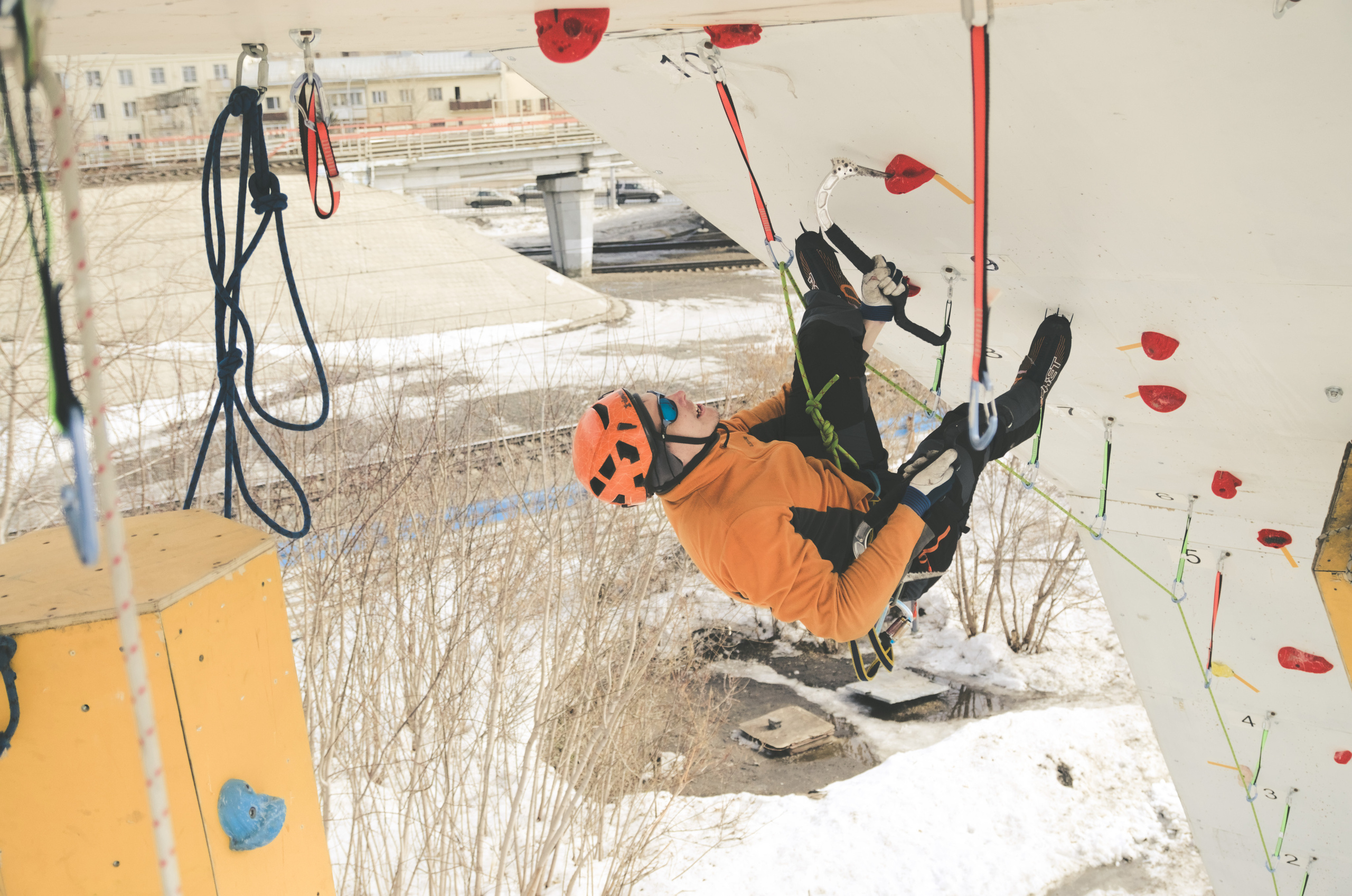 Новосибирск. Альпинизм ледолазание спорт