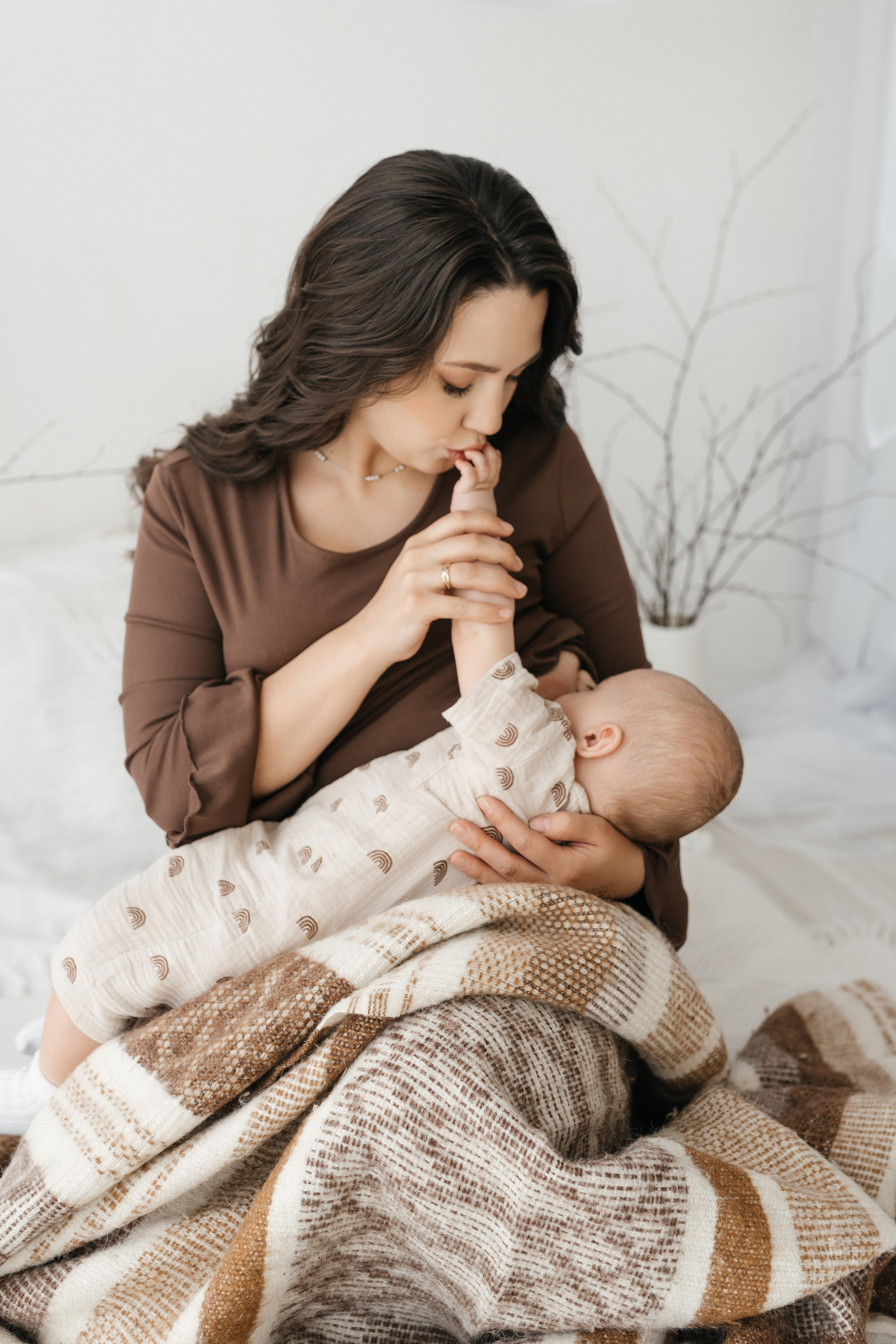 Светлана, Данил, Арсений и Савелий. Фотограф Ким Наталья в Красноярске