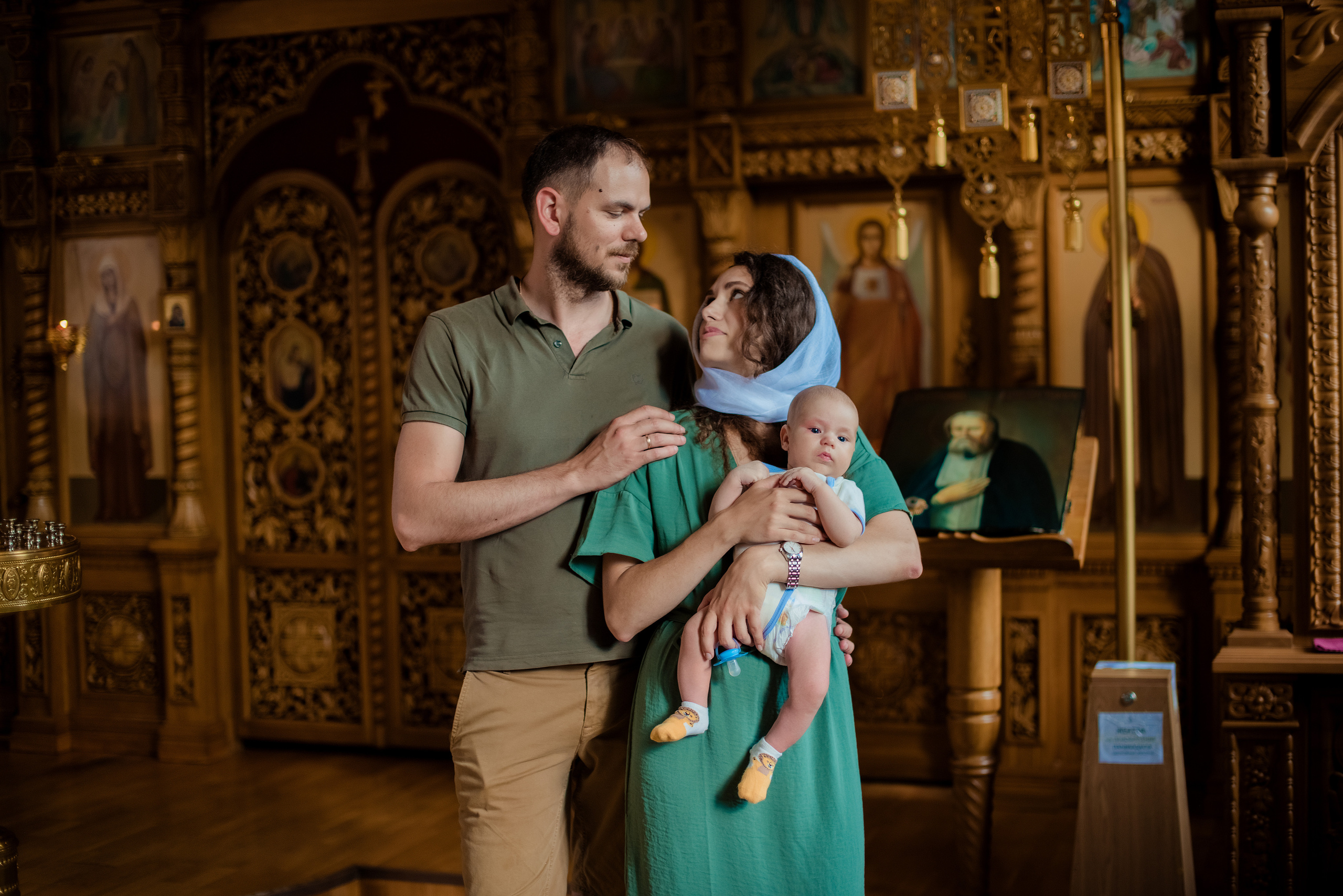 Таинство Крещения Александра. Семейный Фотограф в Туле Юлия Федотова