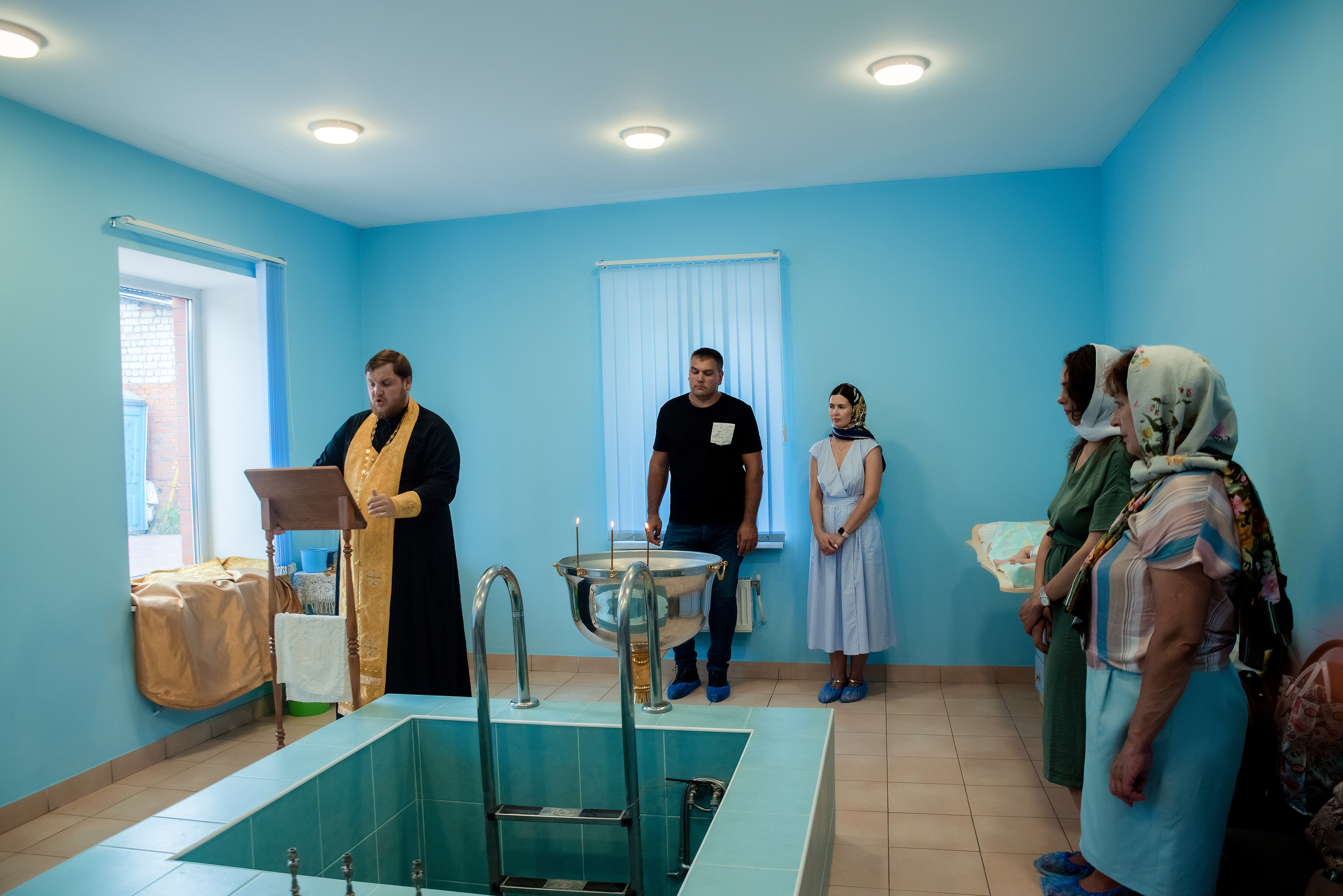 Таинство Крещения Александра. Семейный Фотограф в Туле Юлия Федотова