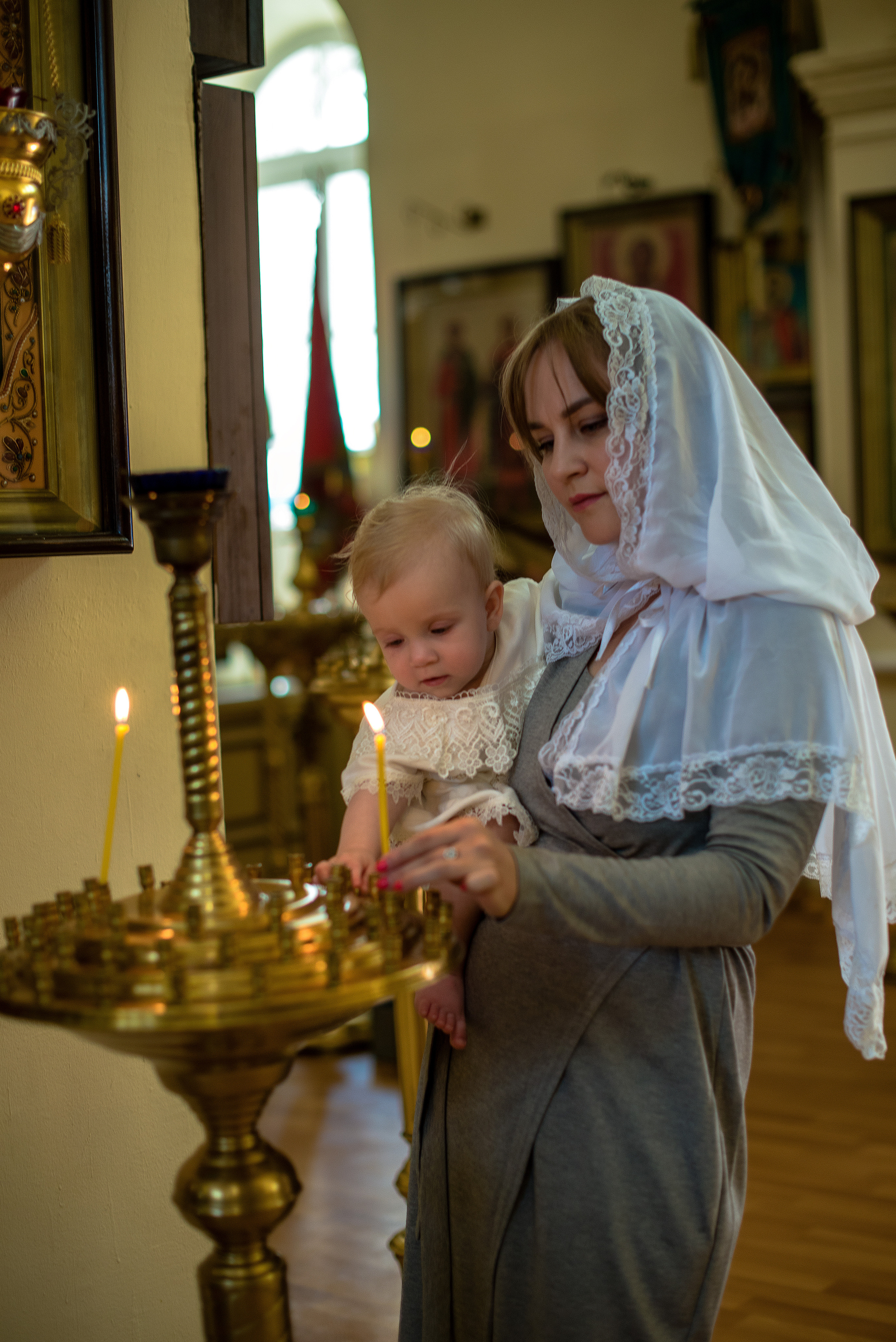 Таинство Крещения Мирославы. Семейный Фотограф в Туле Юлия Федотова