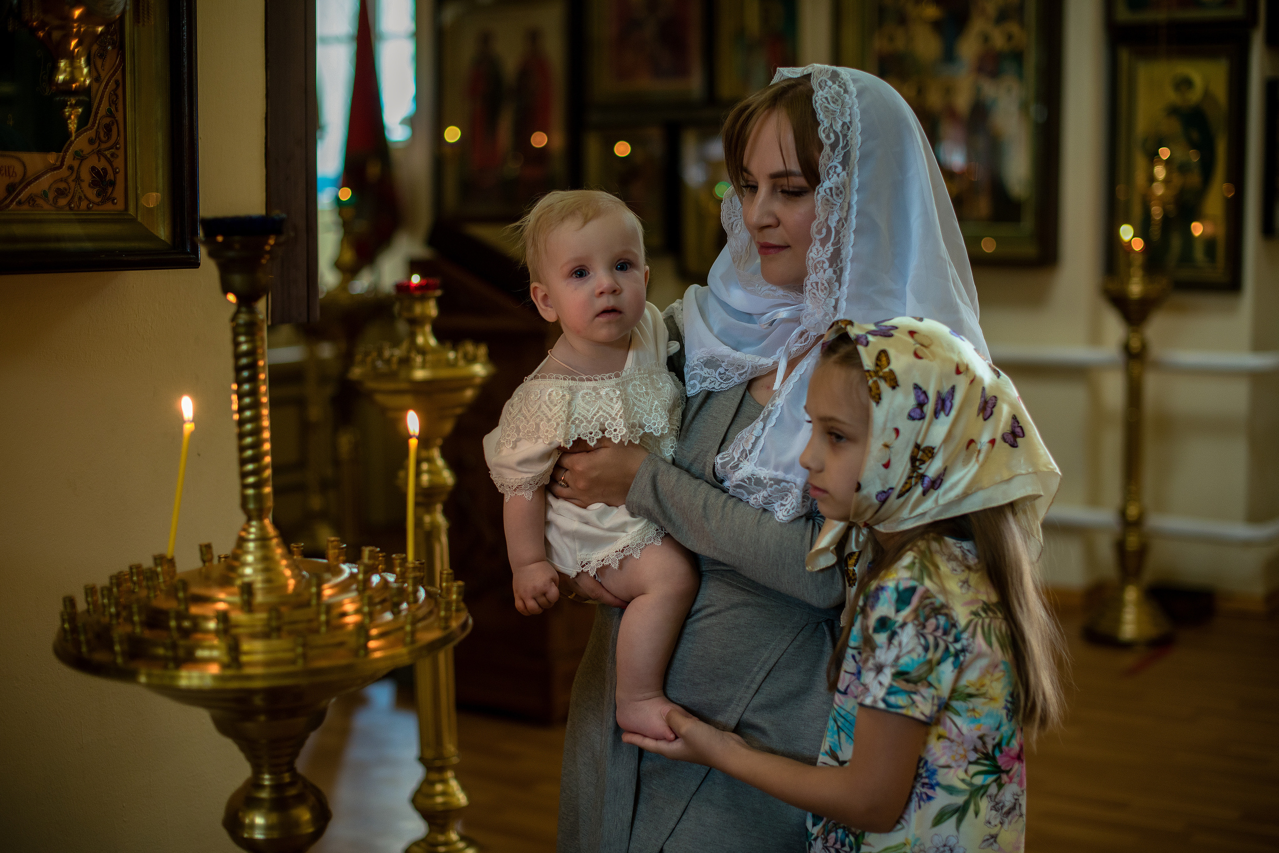 Таинство Крещения Мирославы. Семейный Фотограф в Туле Юлия Федотова