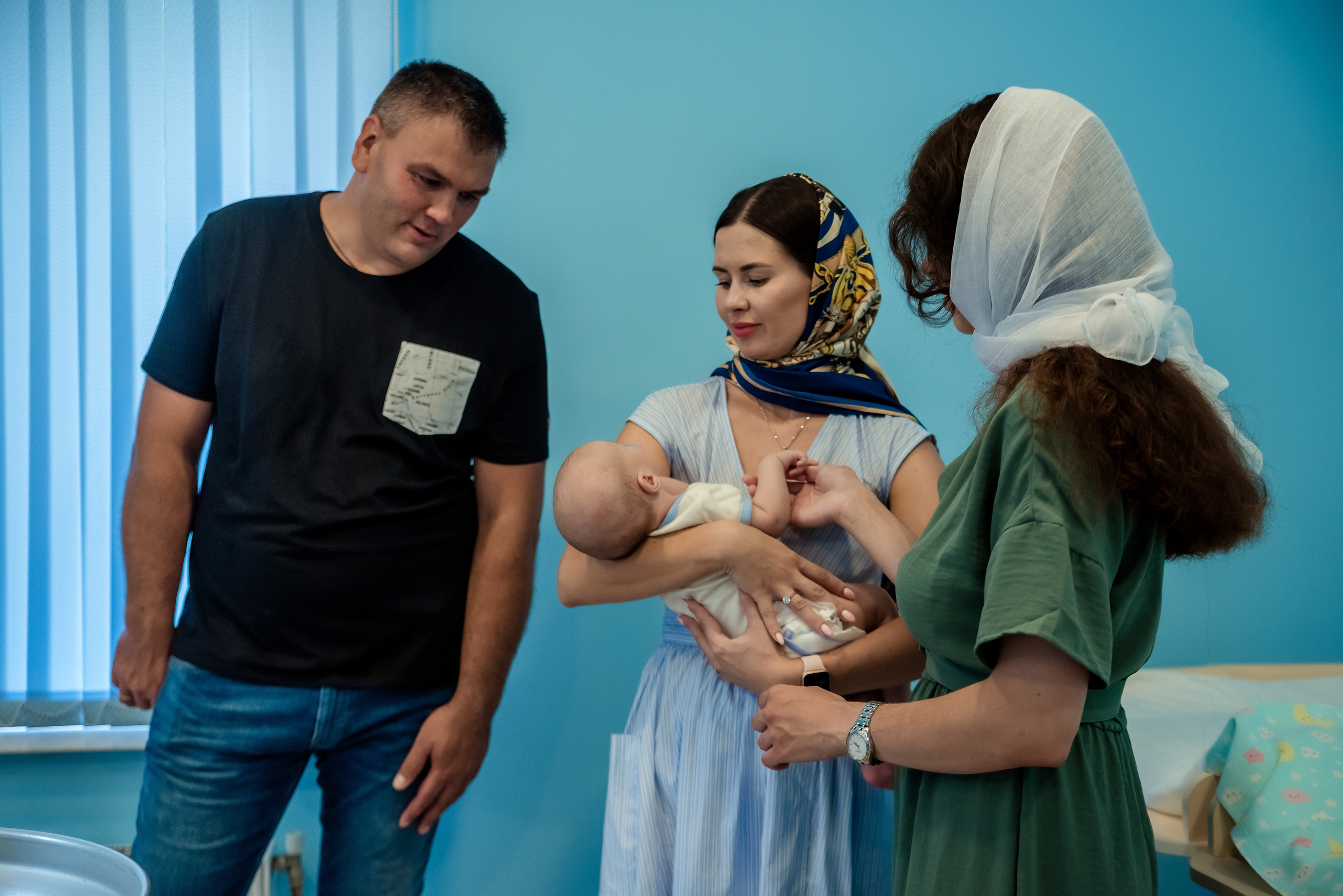Таинство Крещения Александра. Семейный Фотограф в Туле Юлия Федотова