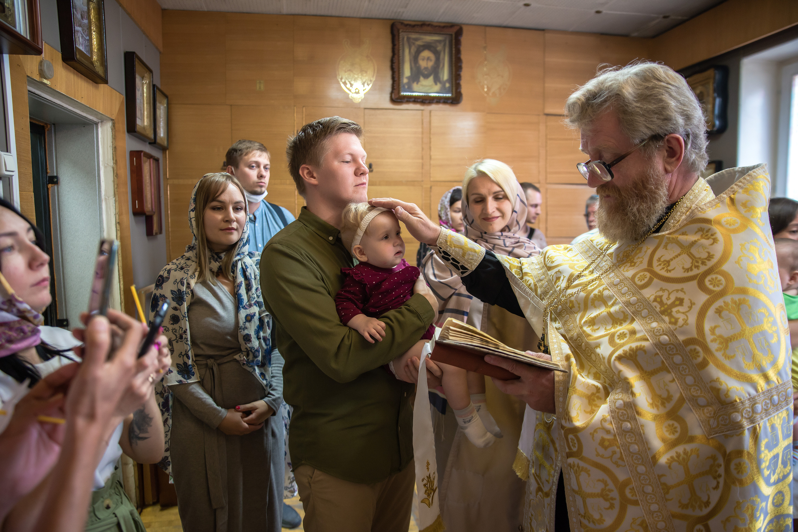 Таинство Крещения Мирославы. Семейный Фотограф в Туле Юлия Федотова
