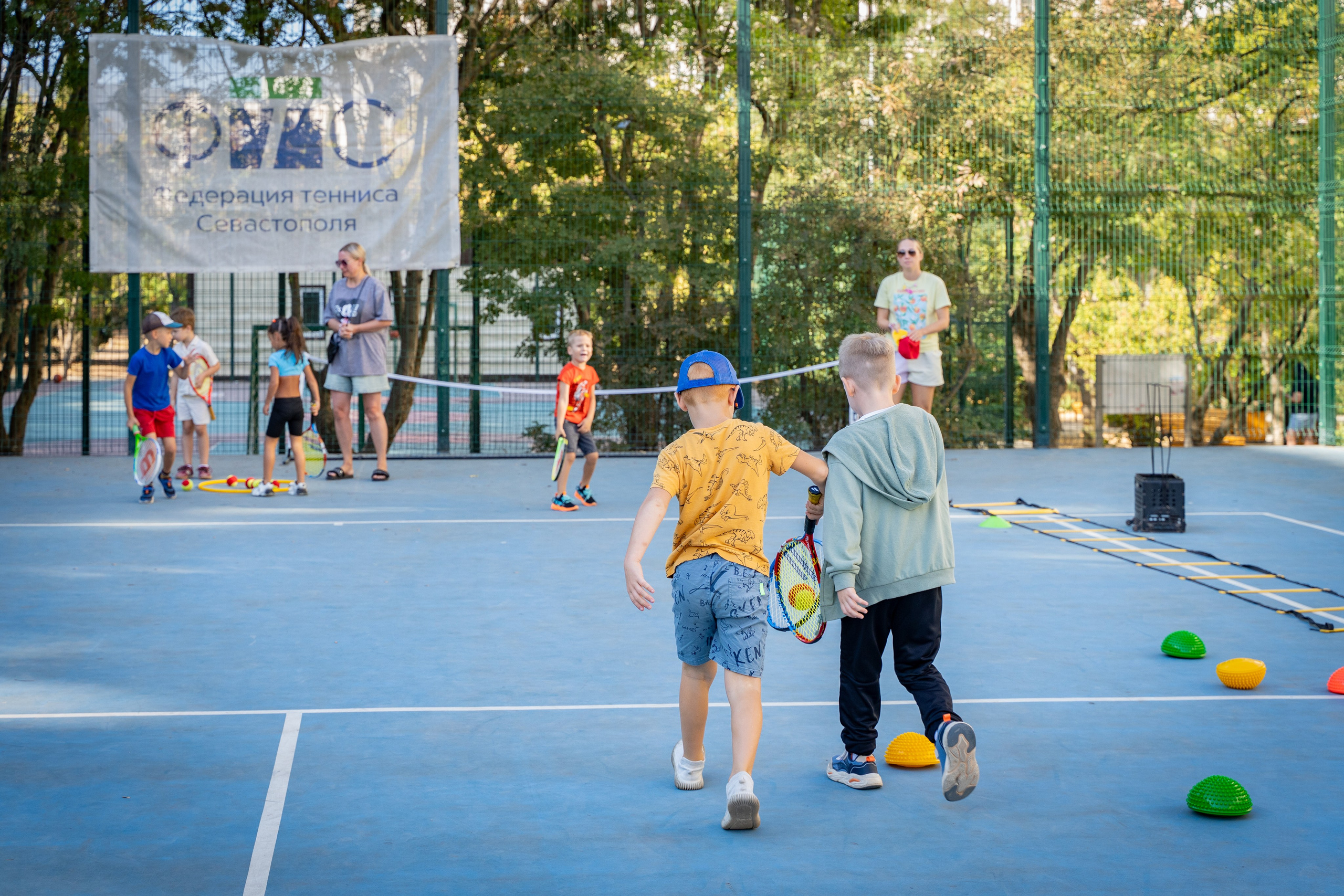Федерация тенниса Севастополь. Малыши. Анастасия Дунаева. Фотограф в Севастополе