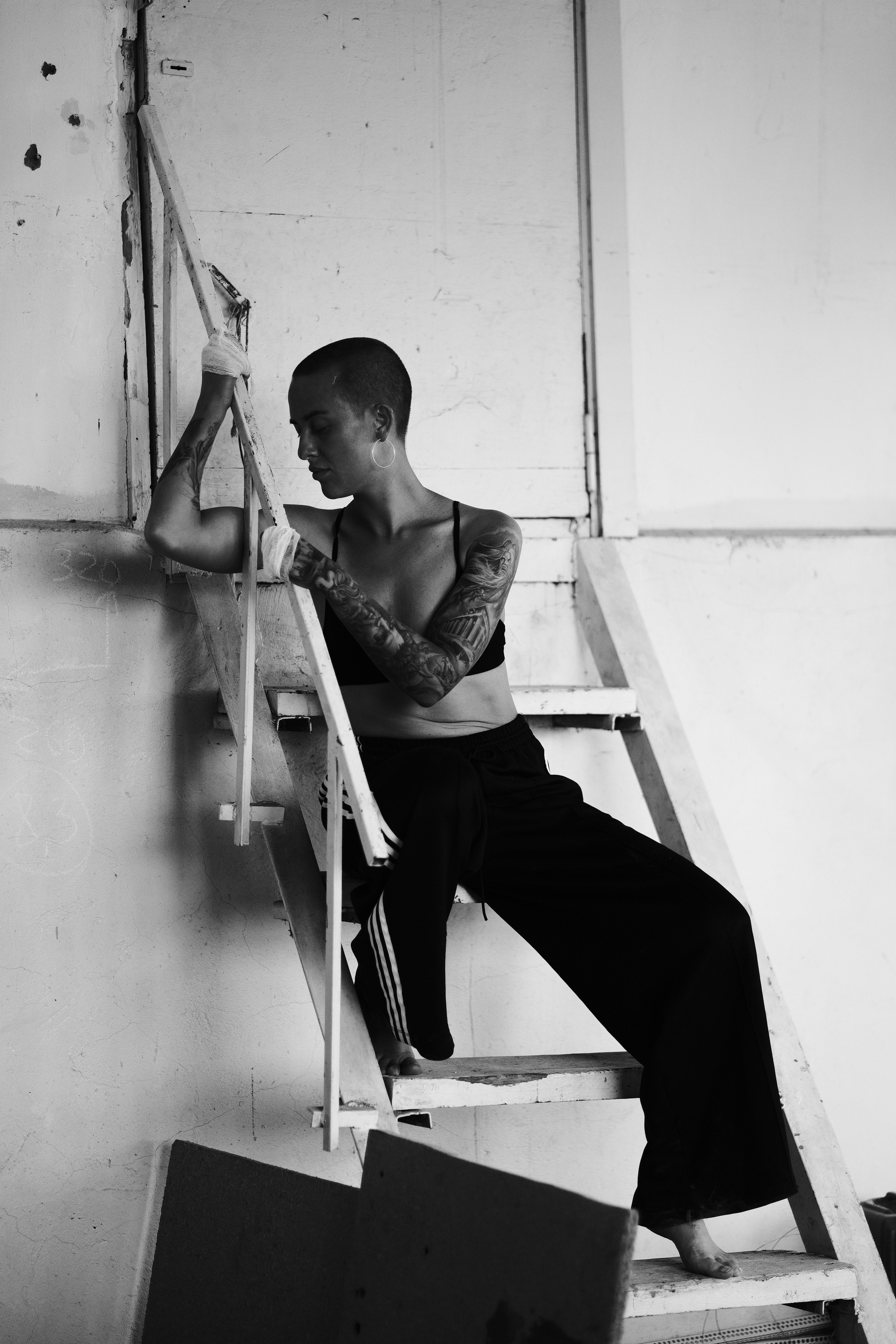 It doesn’t hurt now. Gerasko Aleks — Портрет, кричащий тишиной