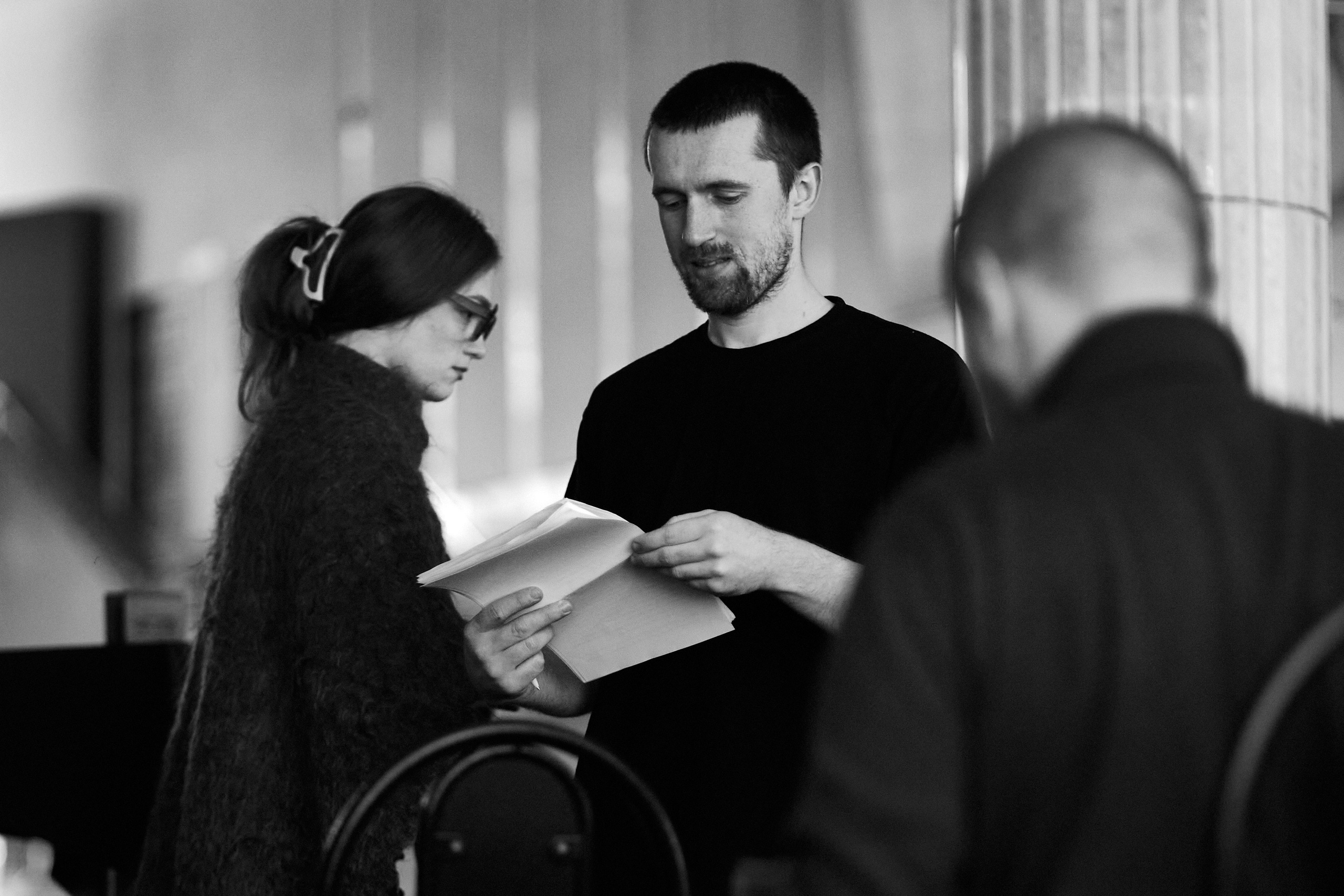 Шинель | репетиция. Фотограф Юлия Маринина