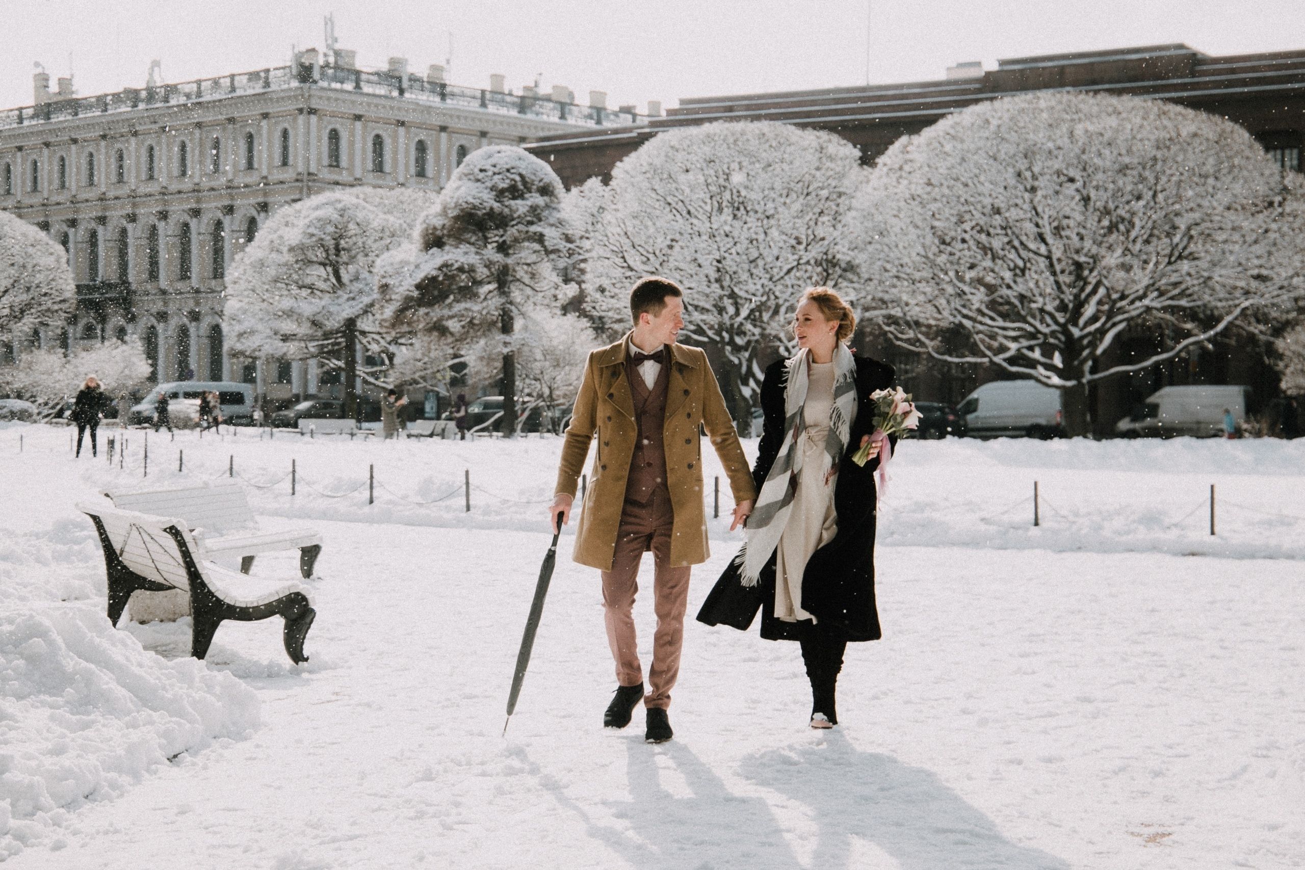 Инна и Александр. Репортажный и свадебный фотограф в Москве Лена Таращенко