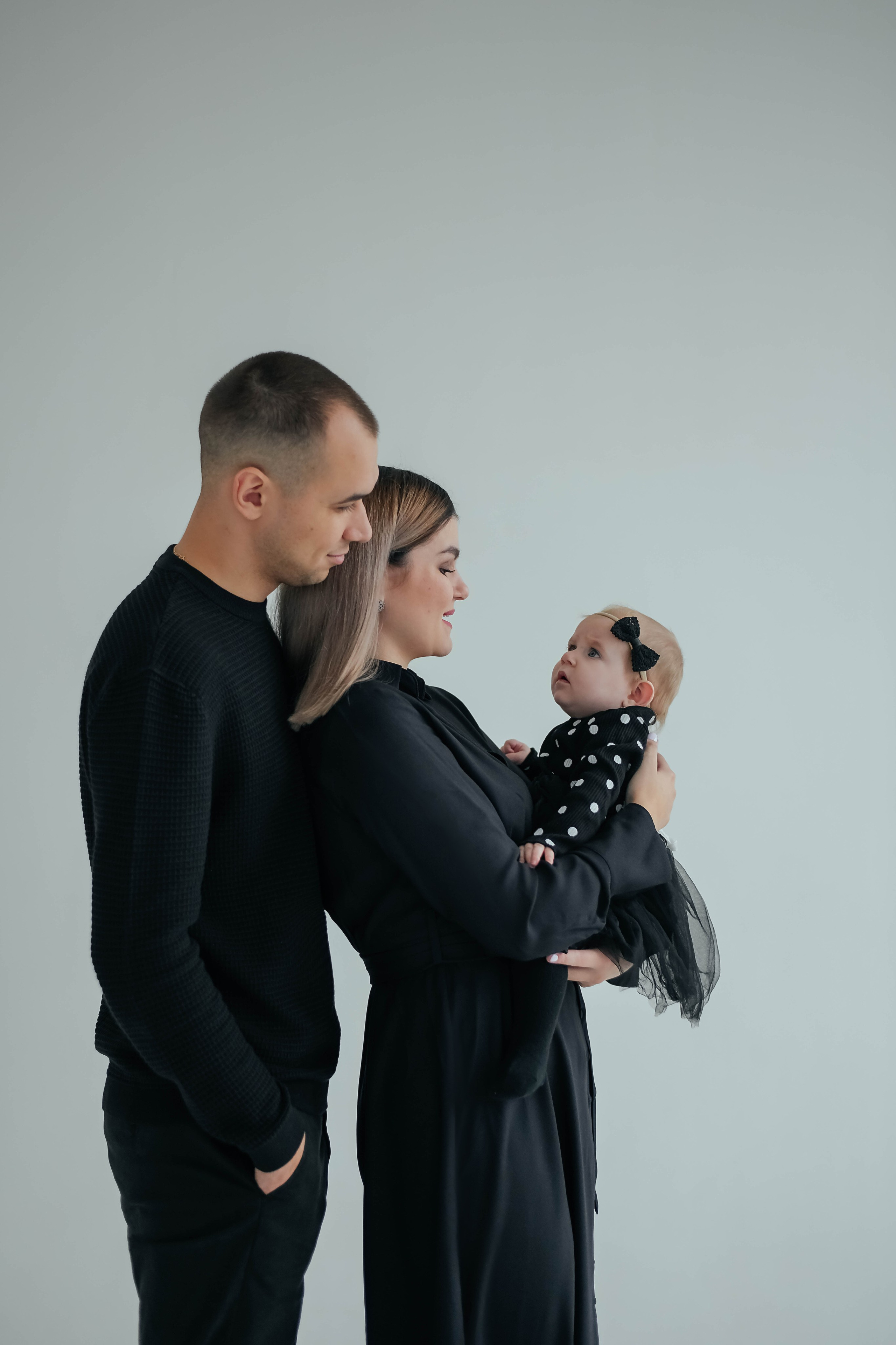 Семейная на циклораме. Фотограф Подольск