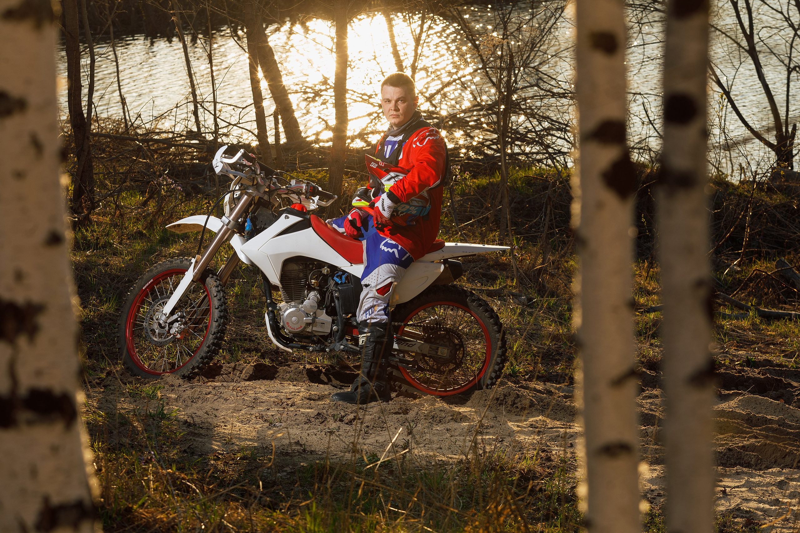 Фотосессия на мотоцикле. Профессиональный фотограф в Новосибирске