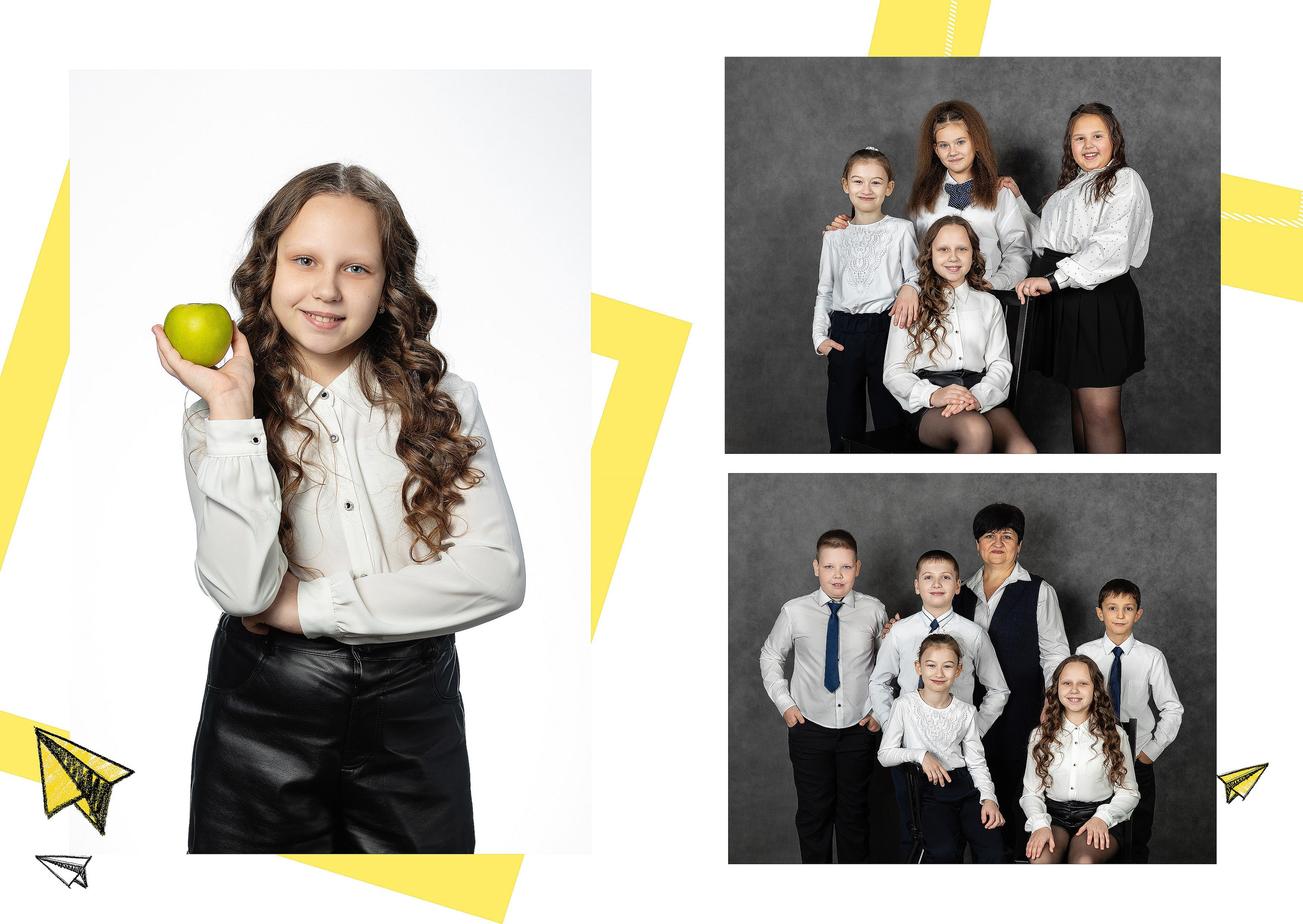 5-разворотов. Студия детской игровой фотографии COLOUR