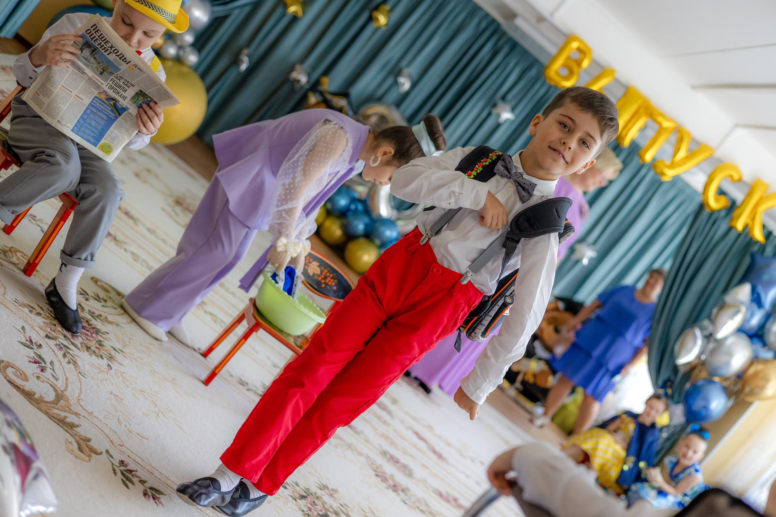 Выпускной для маленьких Стиляг. Детский и семейный фотограф Евгения Вахнеева Москва Зеленоград