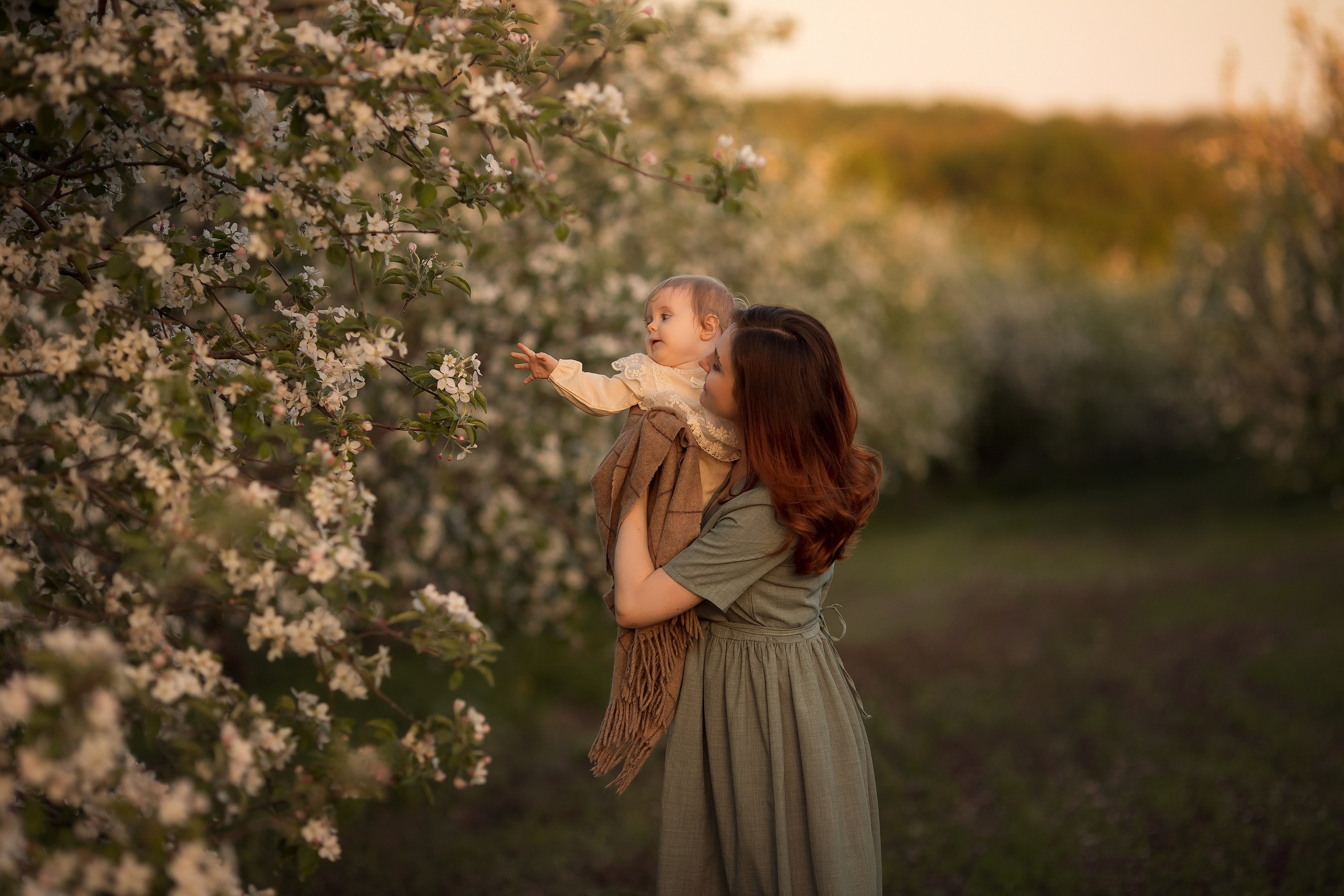 Весенняя нежность. Семейный и детский фотограф в Саратове Полина Коткина