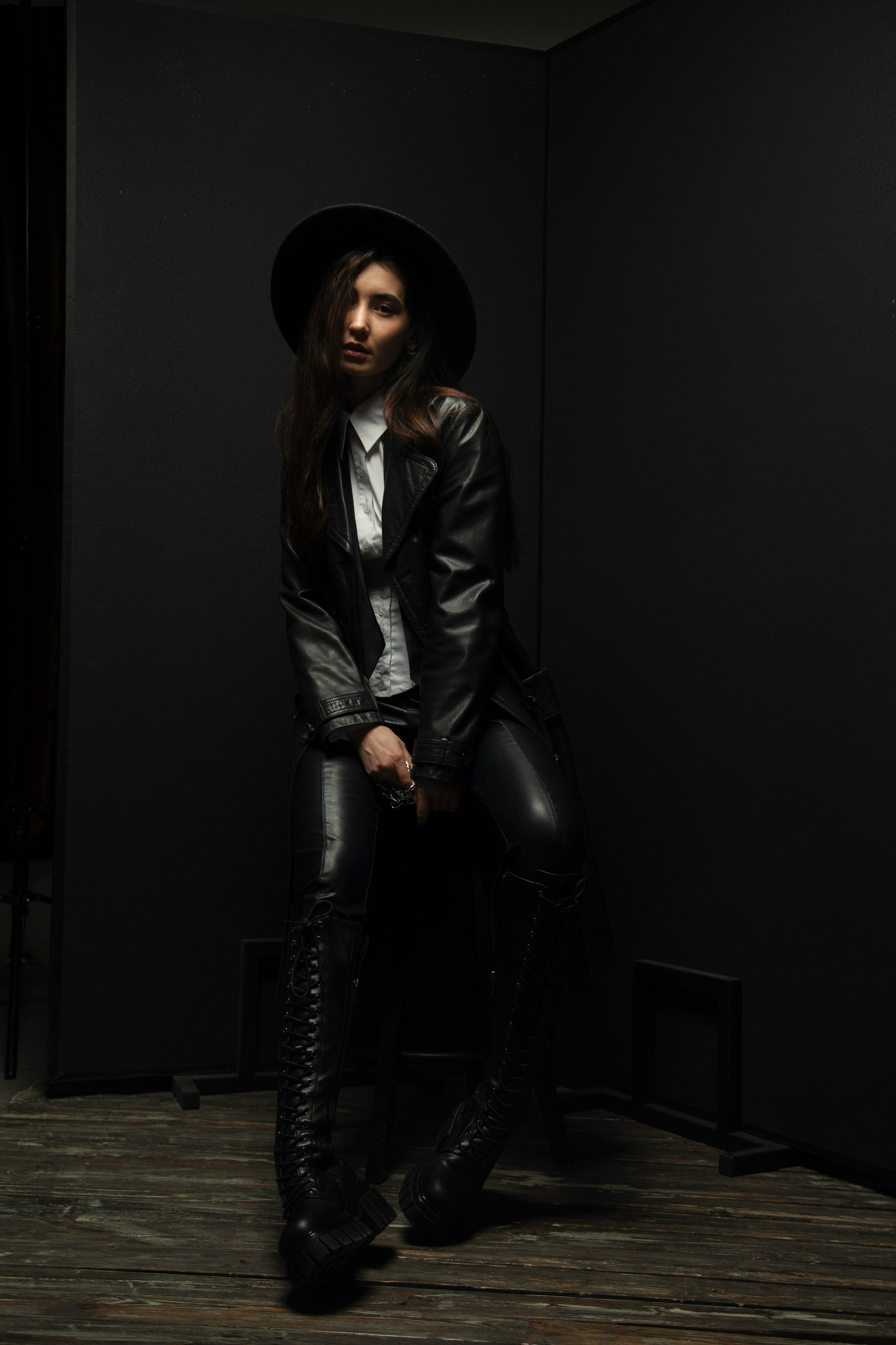 Женский студийный портрет. Фотограф Лазарина Кучменова