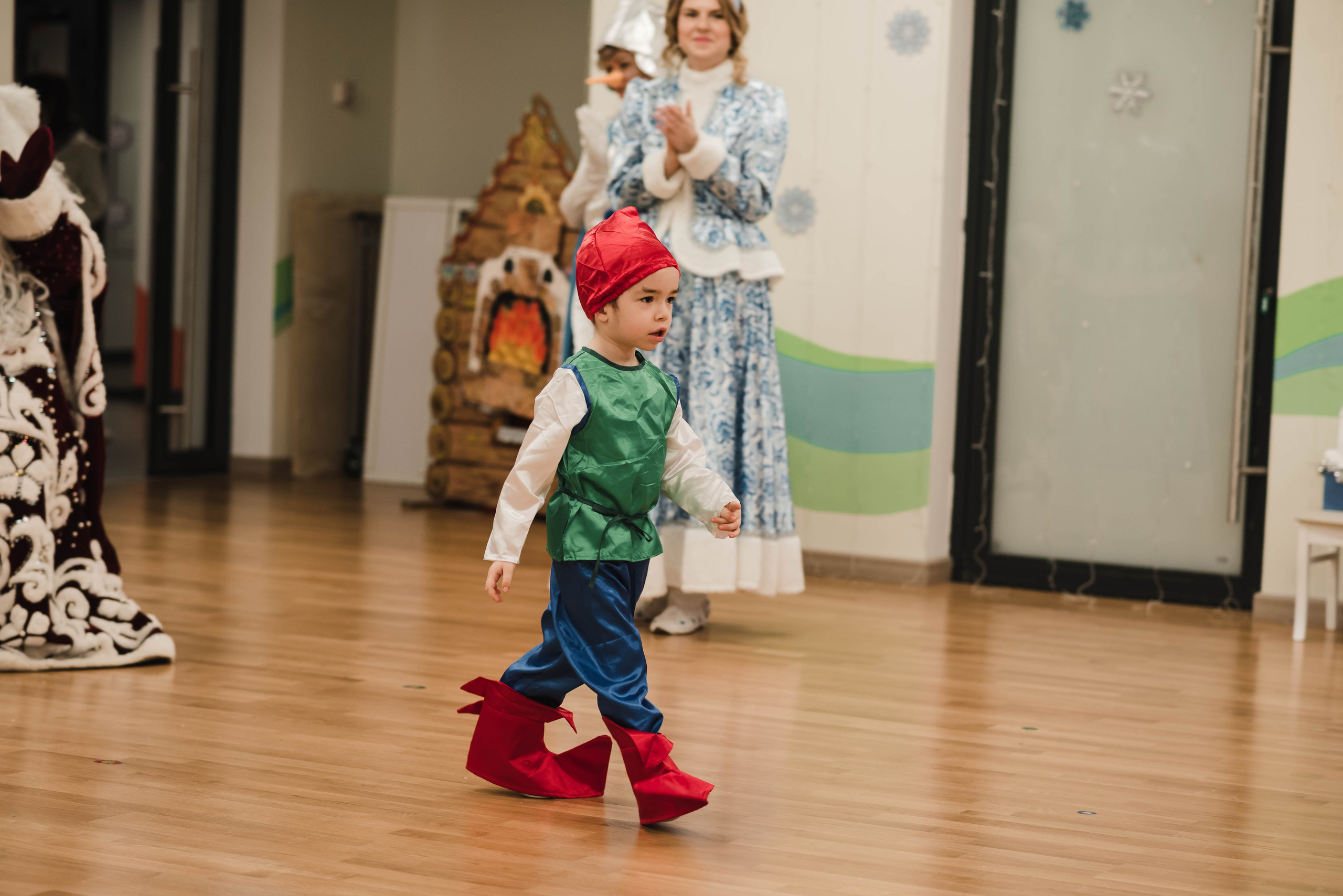Детский садик Новый год. Фотограф в Москве новорожденные свадьбы семьи Дарья Ларионова