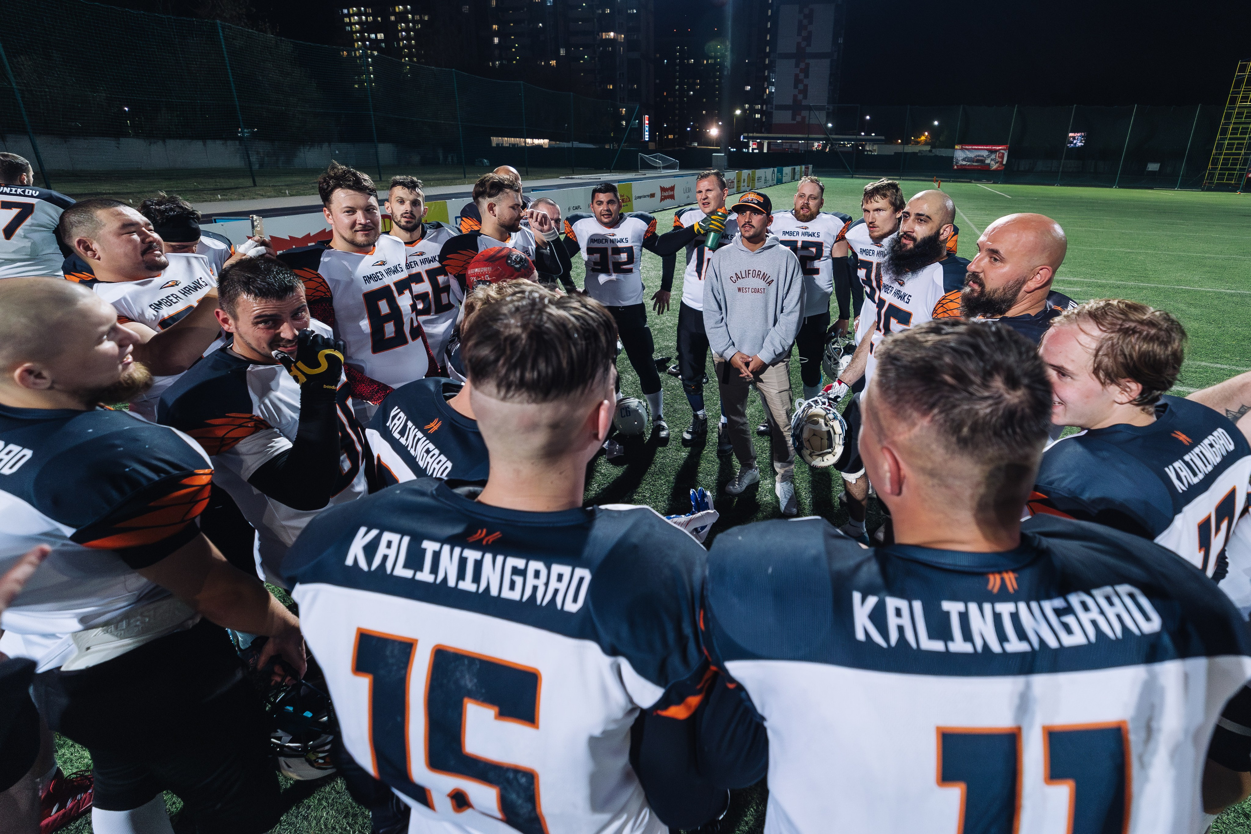 Спортивный фотограф Сергей Иванов — команда по американскому футболу