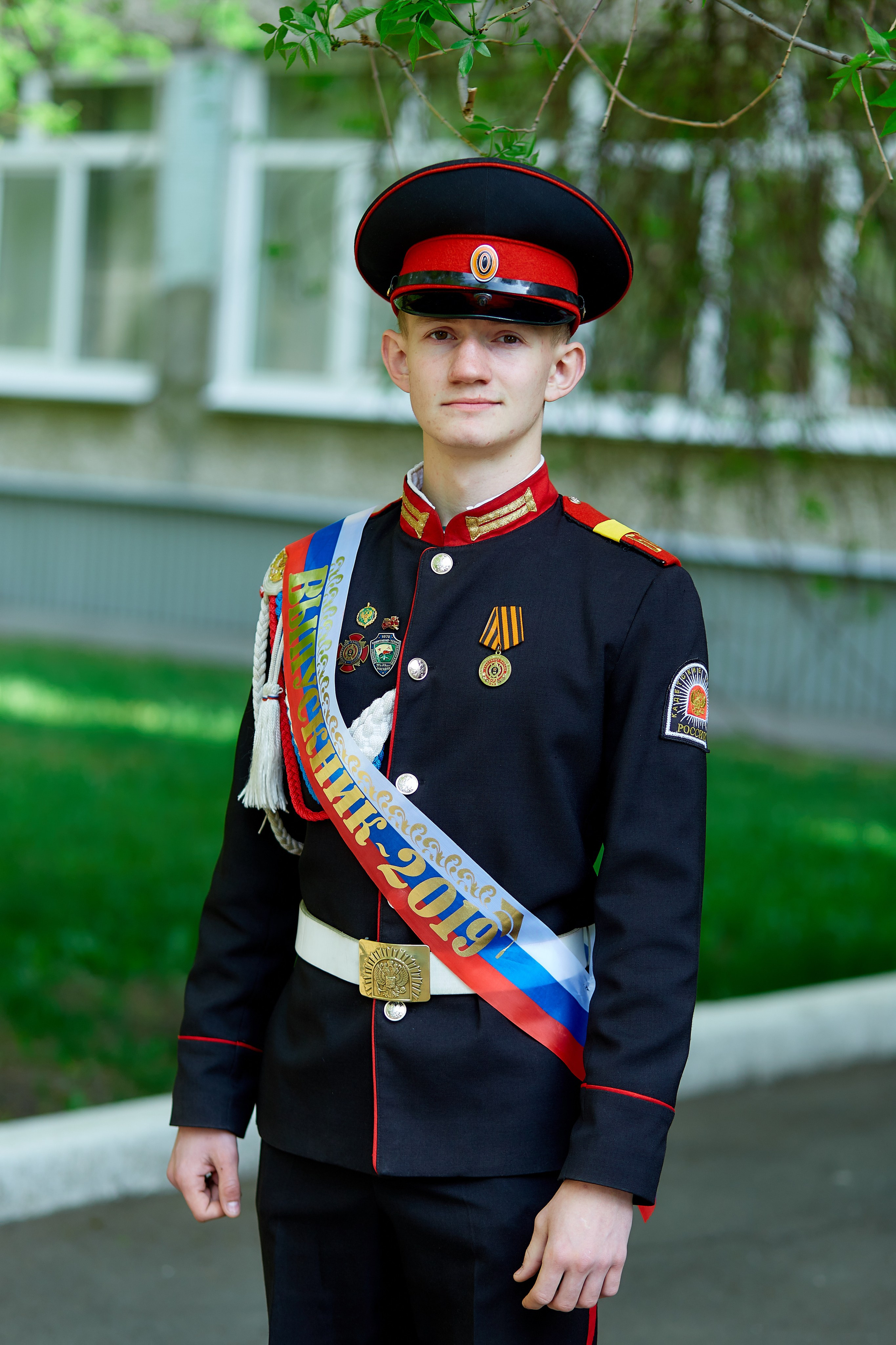 Кадеты последний звонок. Фотограф Вячеслав Фарунин