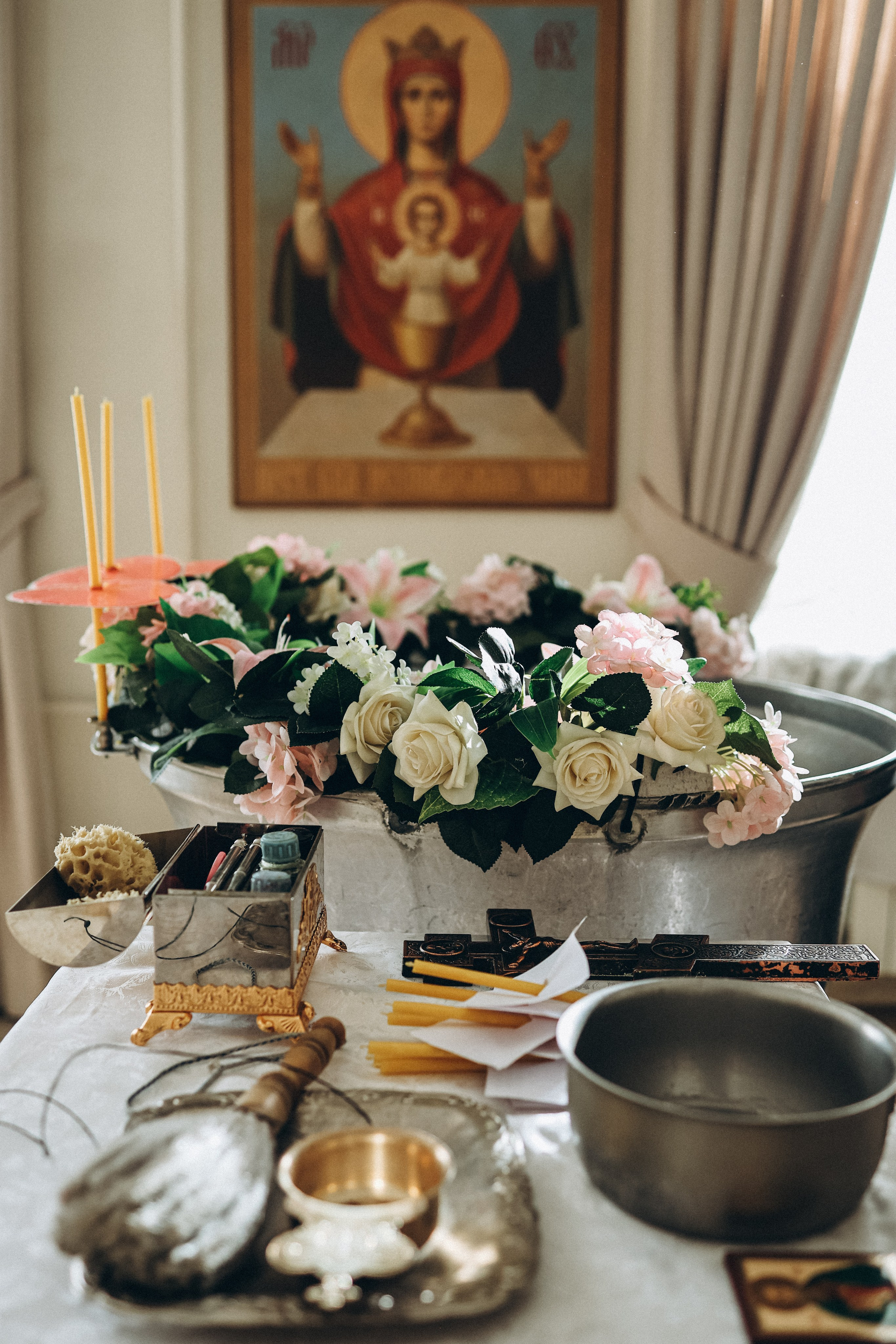 Крещение Матвея. Семейный и детский фотограф в  г. Екатеринбурге Холодова Юлия