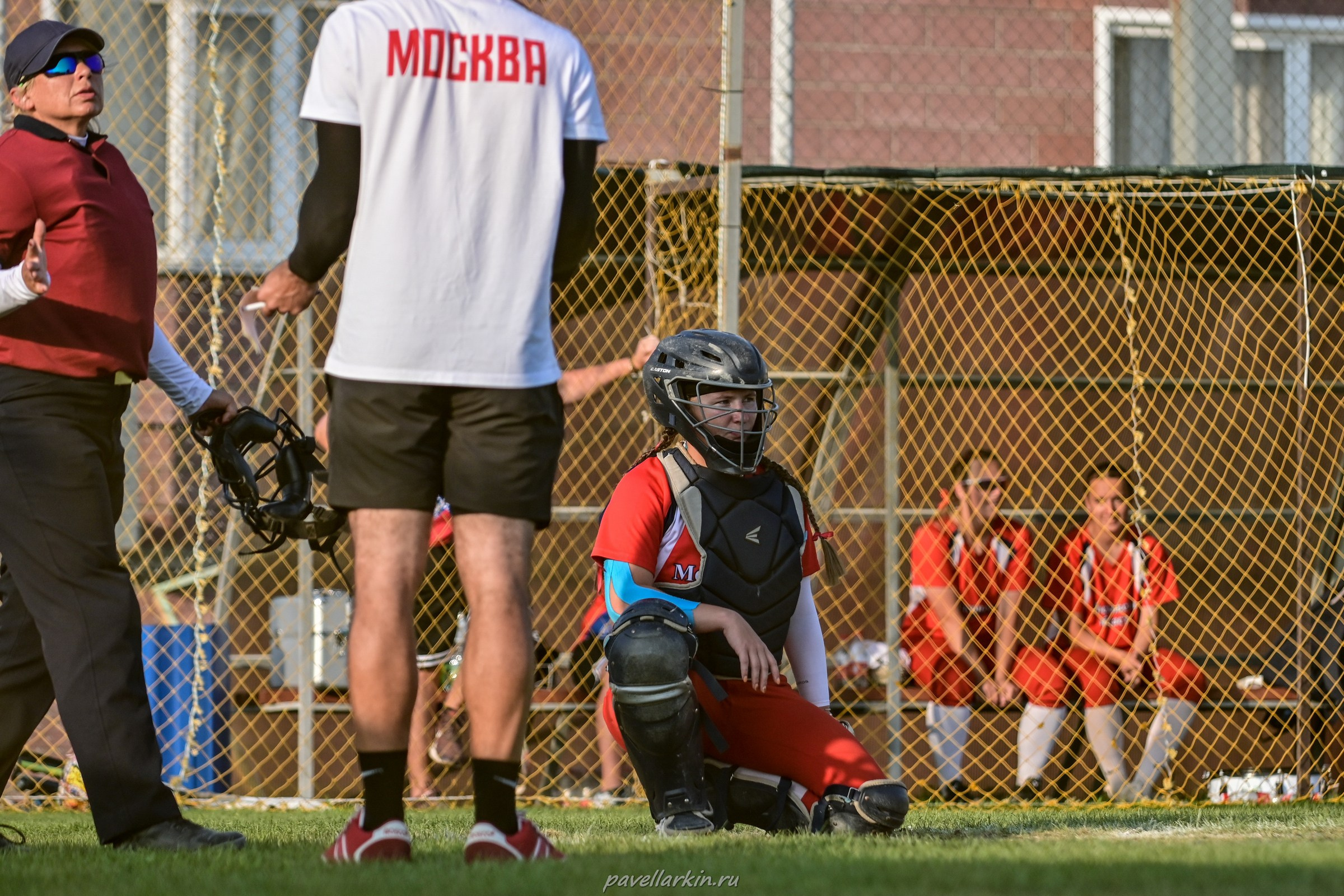 Софтбол: Финал юношеской спартакиады 2025 года. Спортивный фотограф, фотожурналист Павел Ларькин