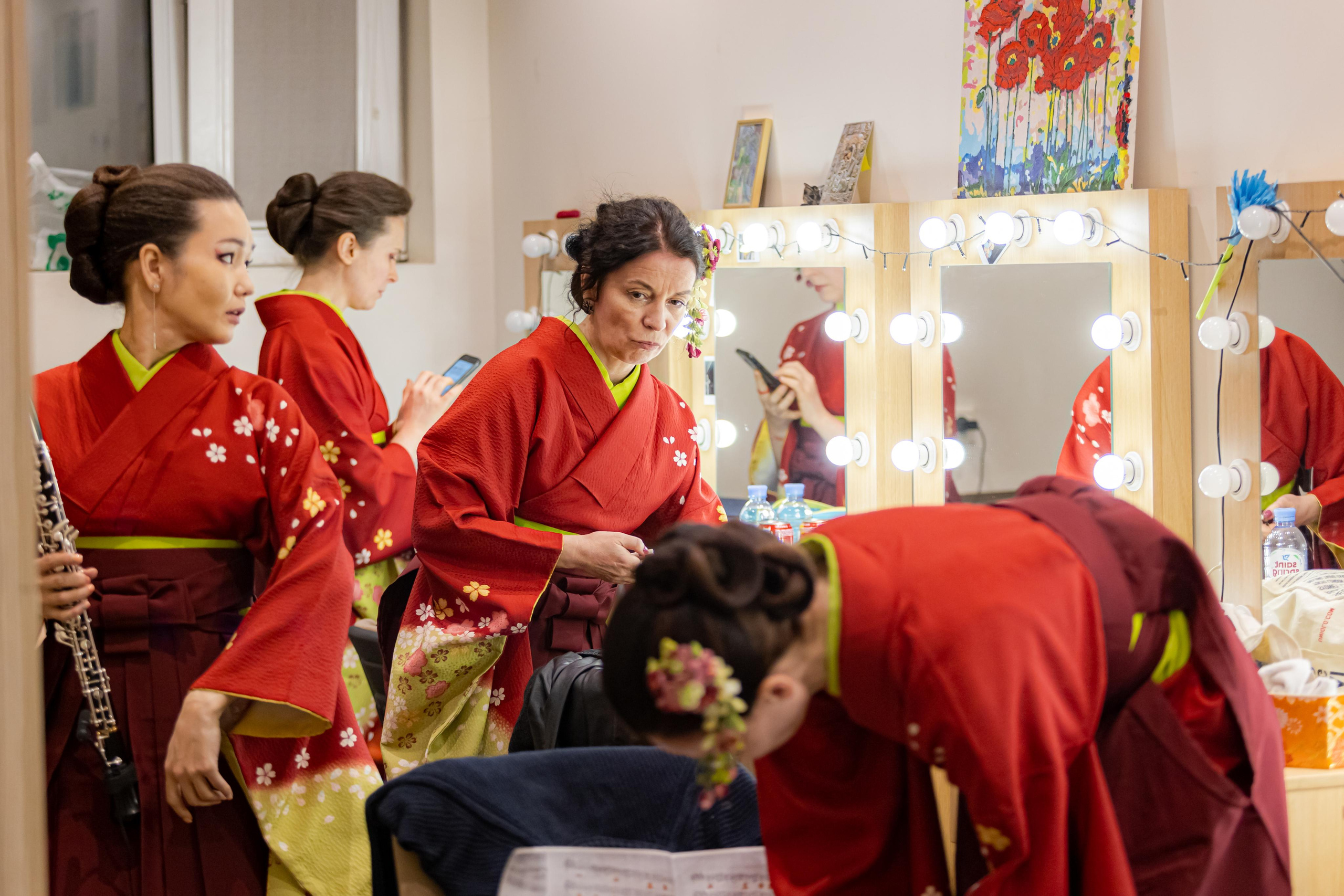 Drum show “Sea of the Blue Forest”. Photographer Sonkina Tatiana (Tanya Ash)