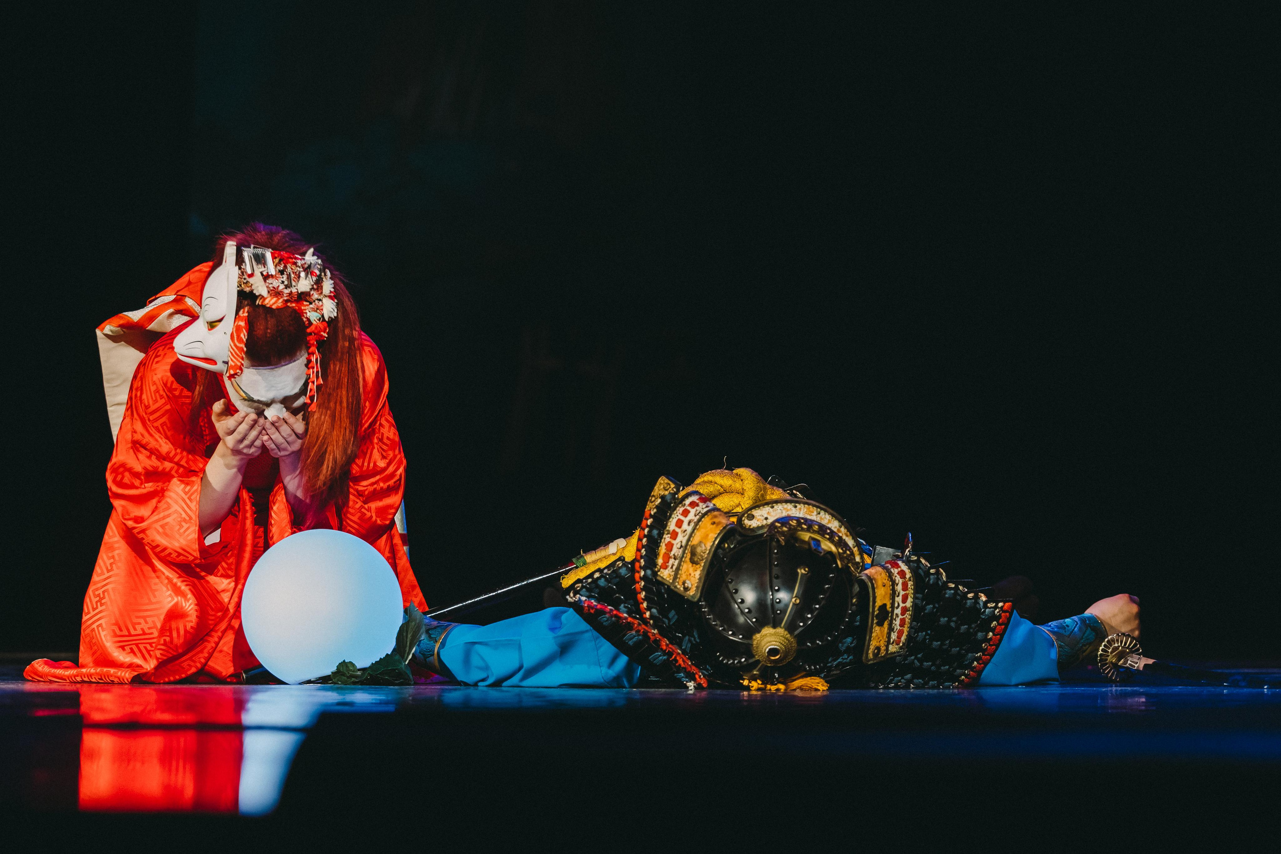 Drum show “Sea of the Blue Forest”. Photographer Sonkina Tatiana (Tanya Ash)