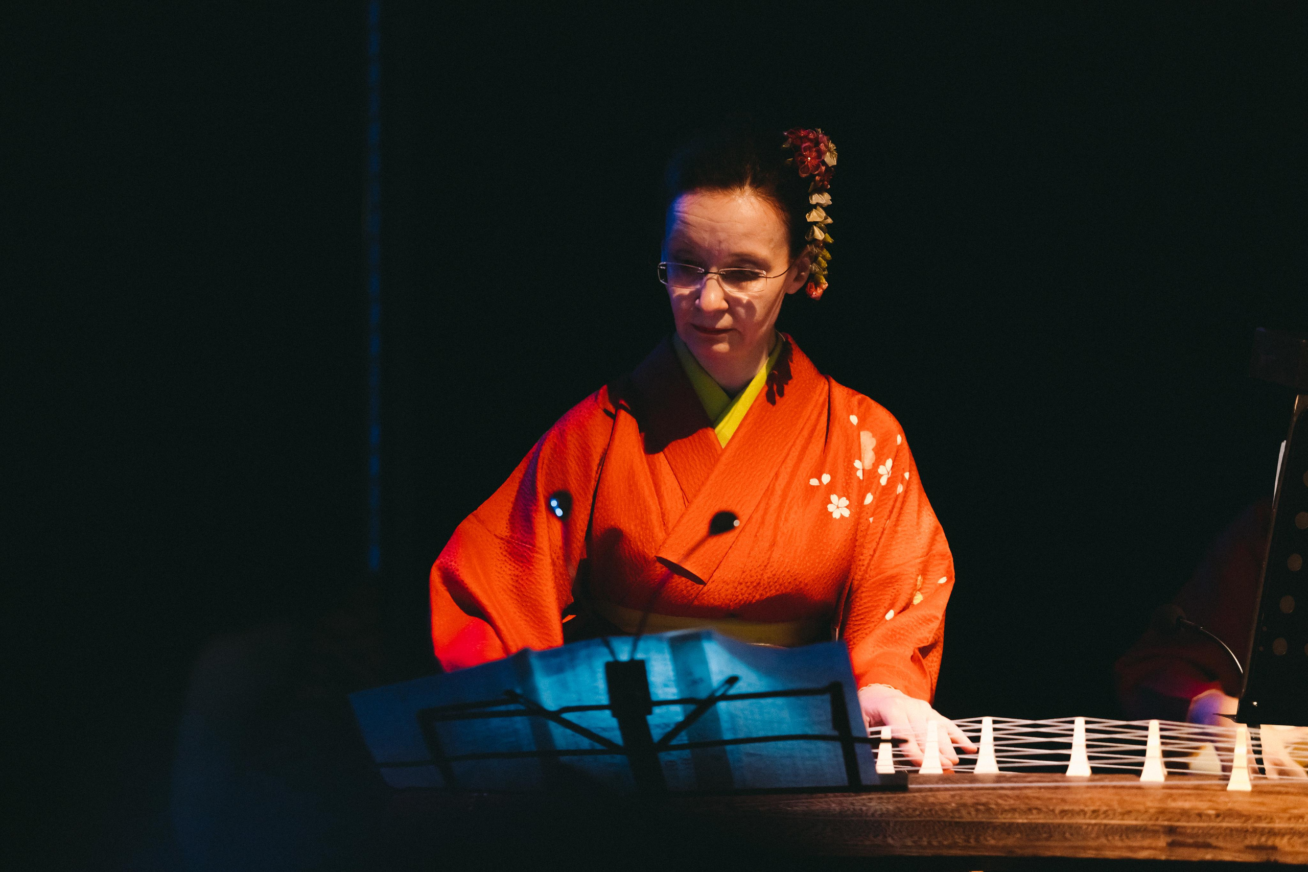 Drum show “Sea of the Blue Forest”. Photographer Sonkina Tatiana (Tanya Ash)